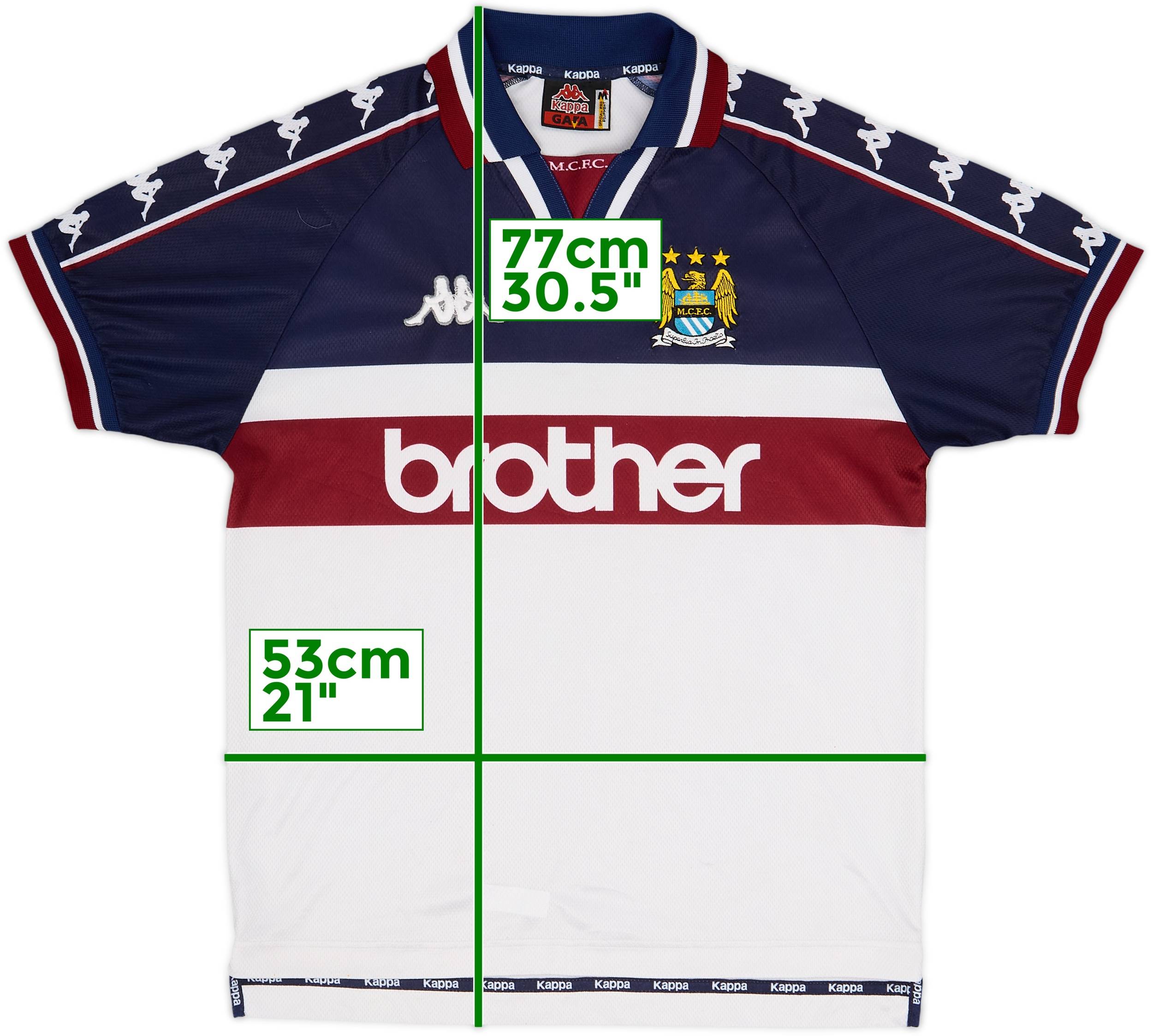 1997-98 Manchester City Away Shirt - 7/10 - (M)