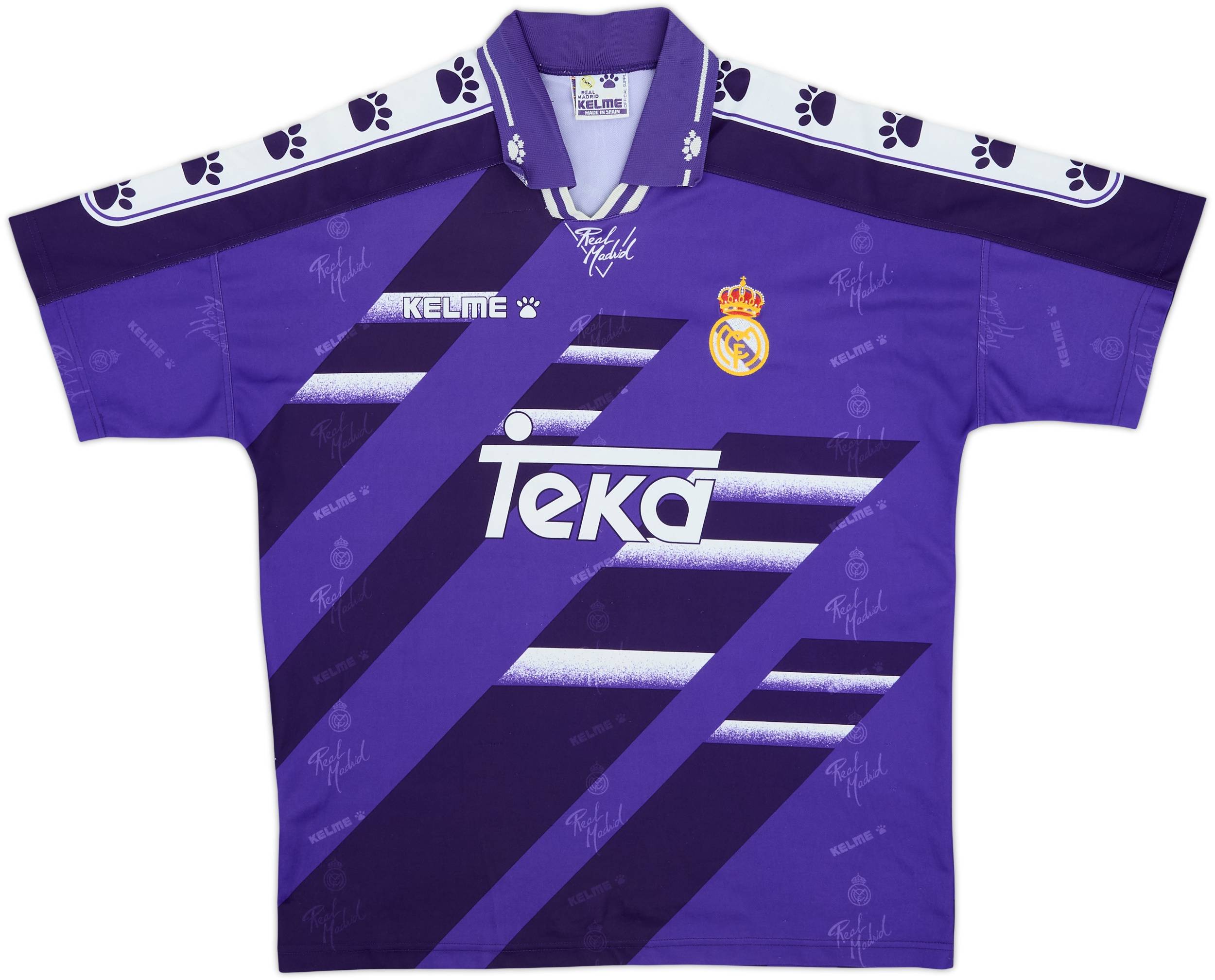 1994-96 Real Madrid Away Shirt - 8/10 - (S)