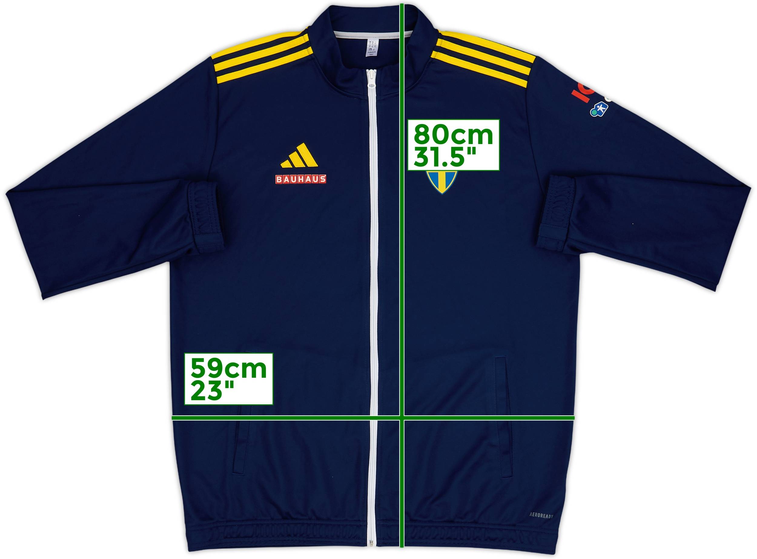 2024-25 Sweden adidas Player Issue Track Jacket - 9/10 - (XL)