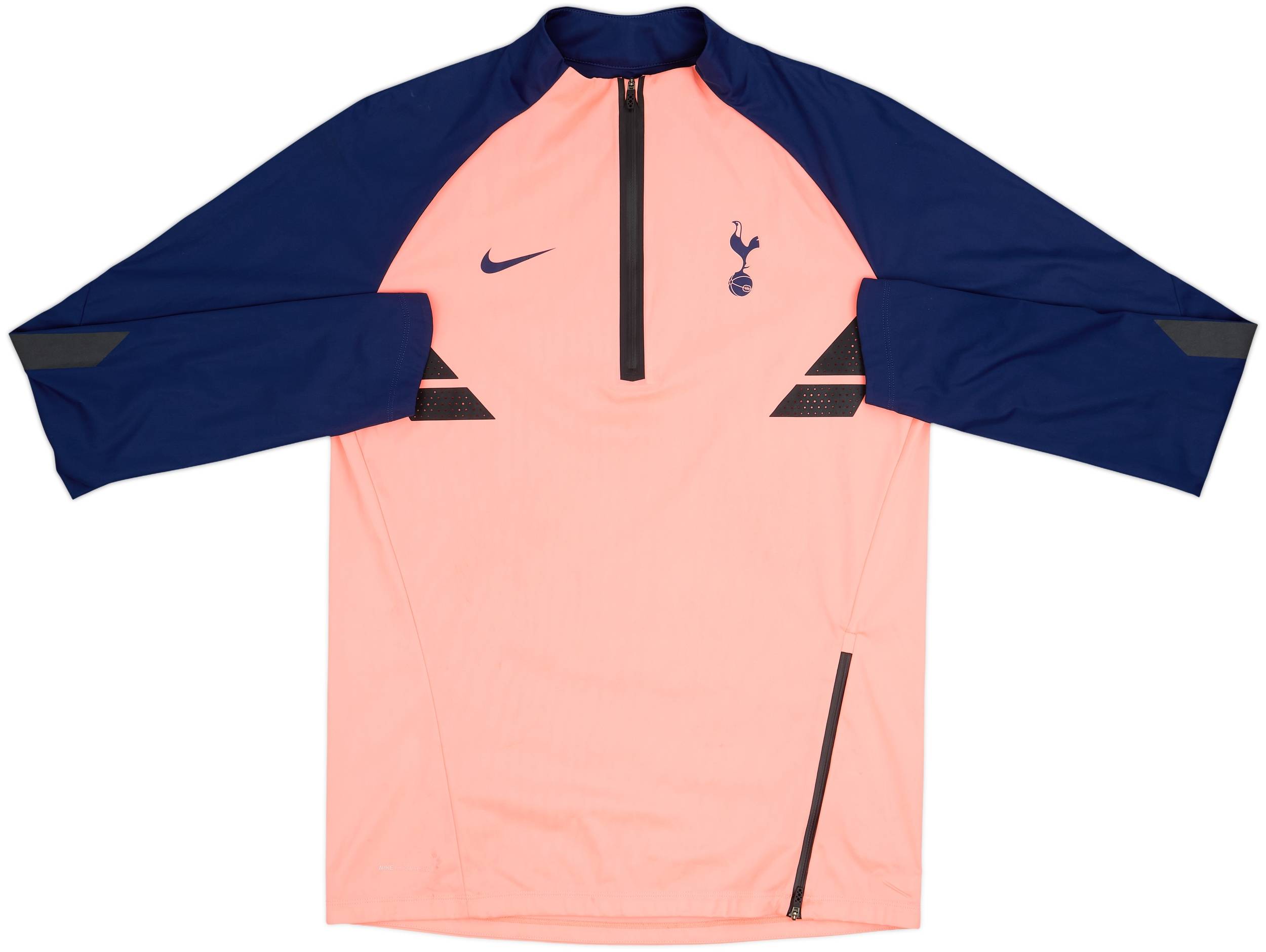 2020-21 Tottenham Nike 1/4 Zip Drill Top - 8/10 - (M)