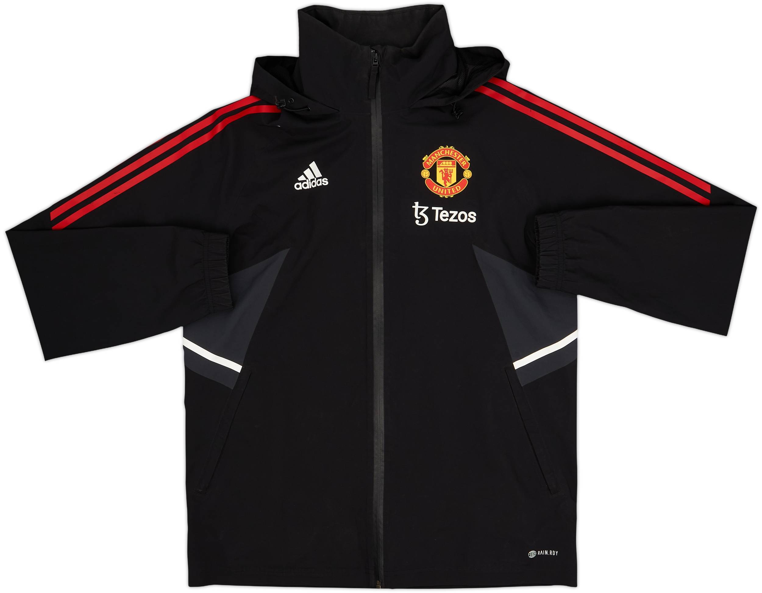2022-23 Manchester United adidas Track Jacket - 7/10 - (M)