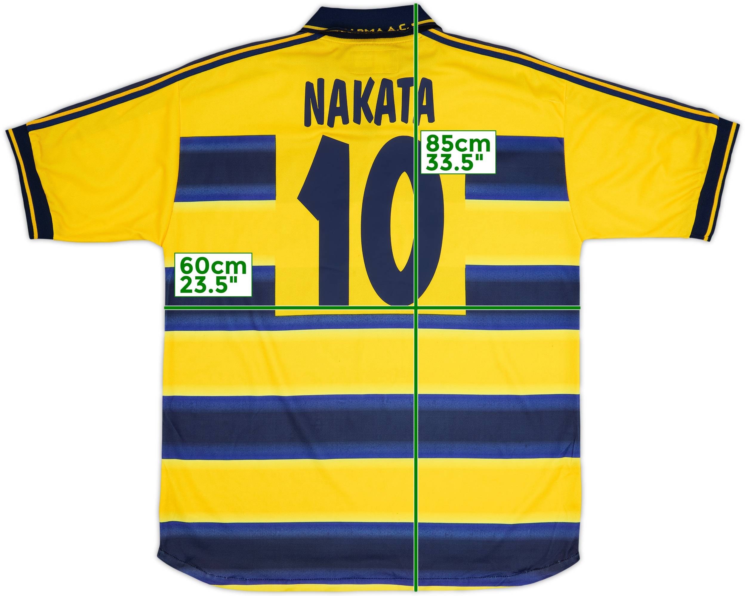 2000-01 Parma Home Shirt Nakata #7 - 8/10 - (XL)