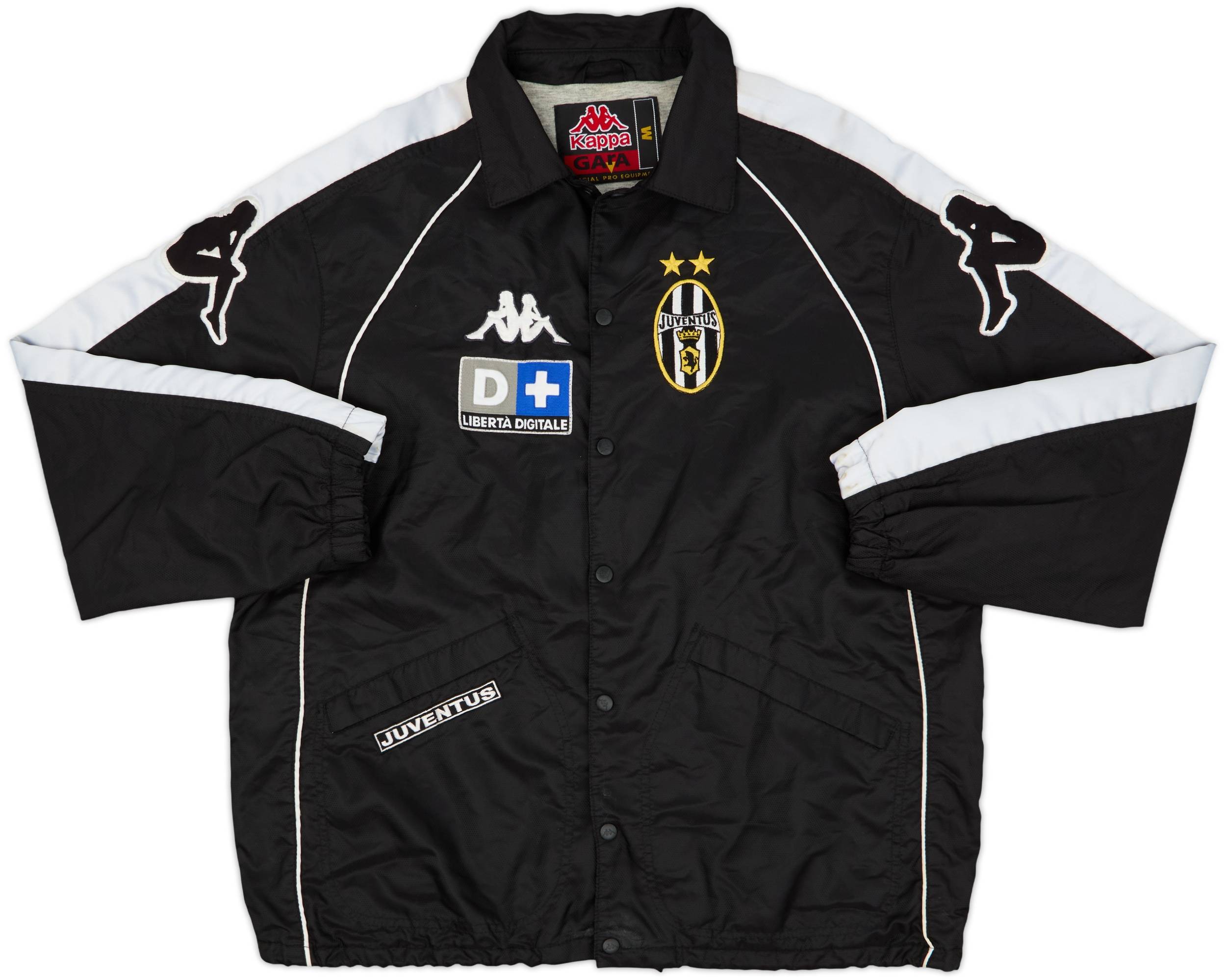 Kappa 99/00”Juventus ウィンドブレーカー 黒ビンテージモデル 1999-00 Juventus Kappa Coach Jacket - 8/10 - (M)