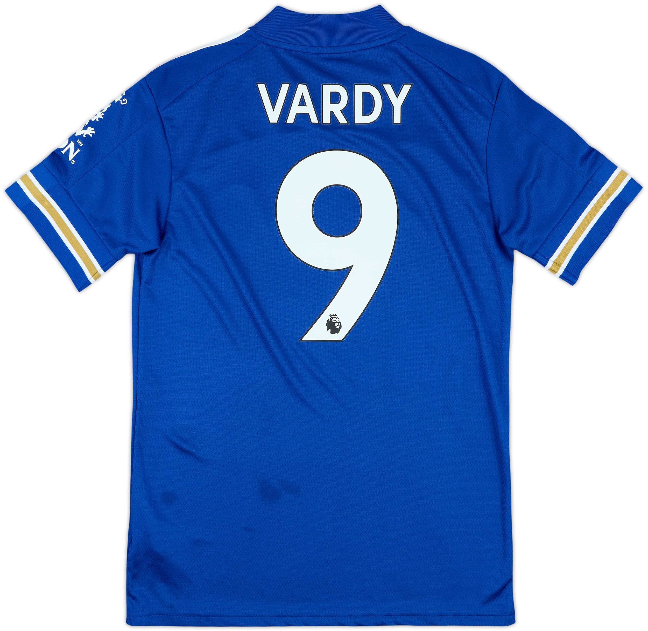 Leicester19-20 City VARDY 9 ユニフォームMサイズ 2019-20 Leicester Home Shirt Vardy #9 - 9/10 - (S)