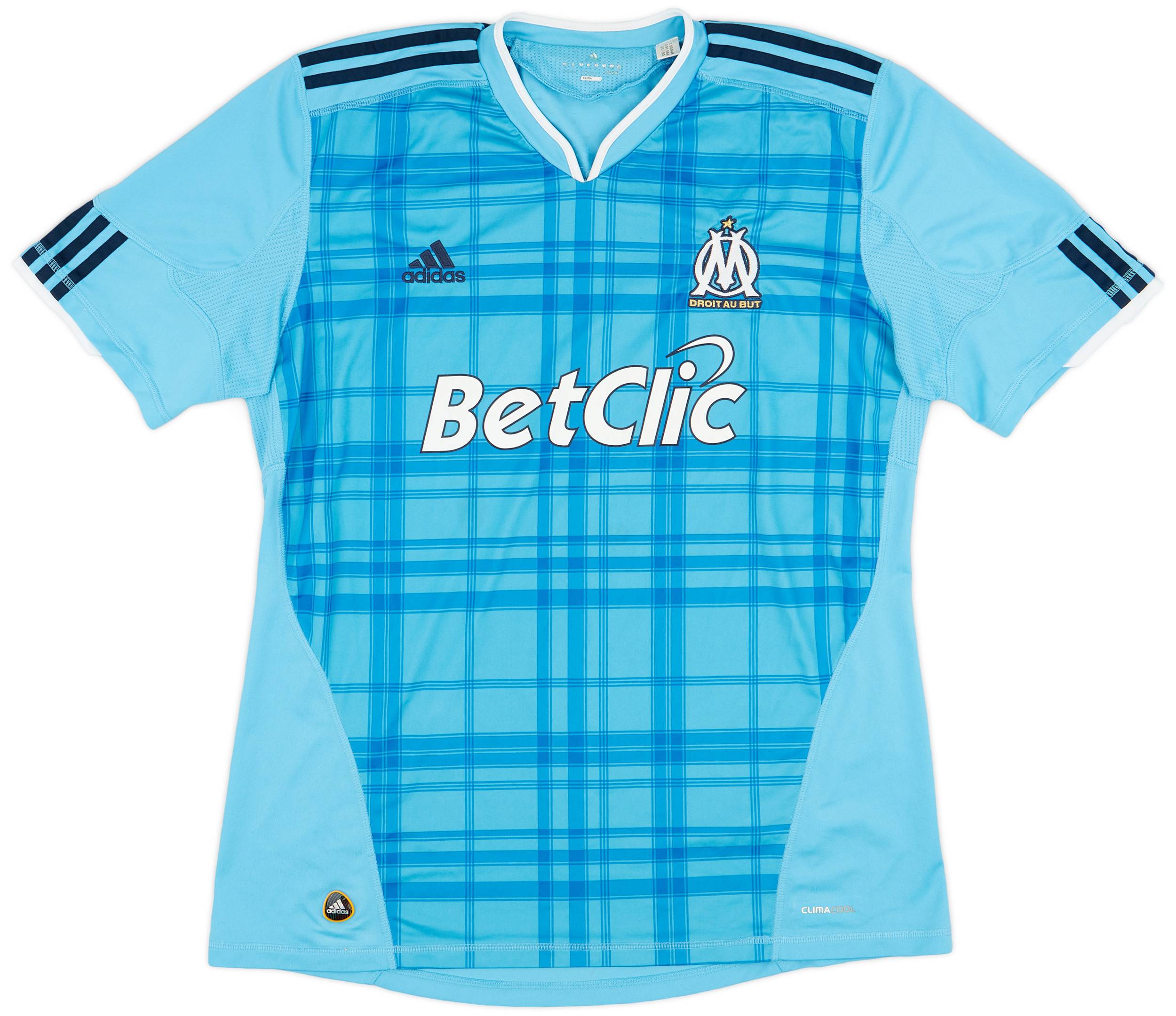 2010-11 Olympique Marseille Away Shirt - 8/10 - (XL)