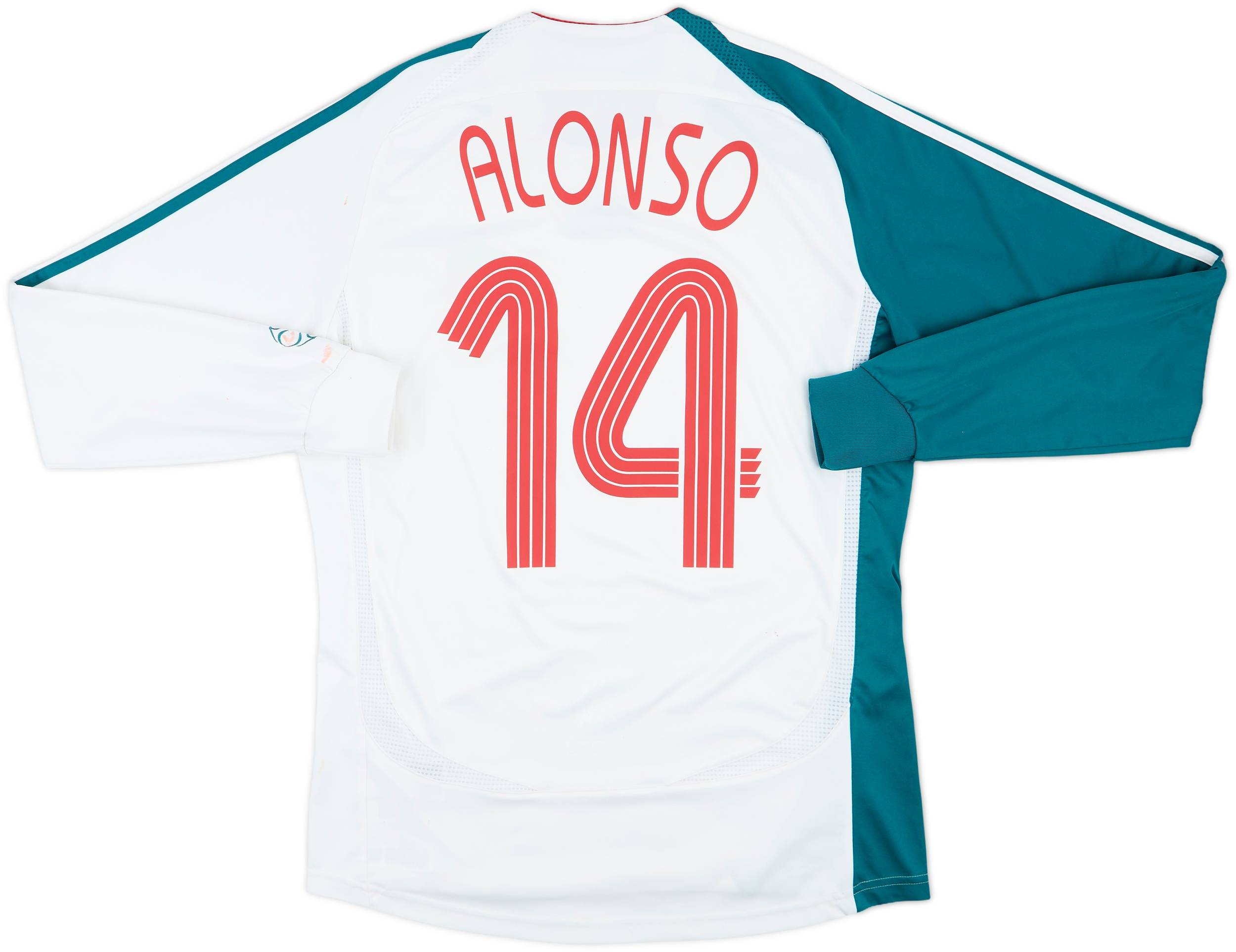 2006-07 Liverpool Third L/S Shirt Alonso #14 - 6/10 - (M)