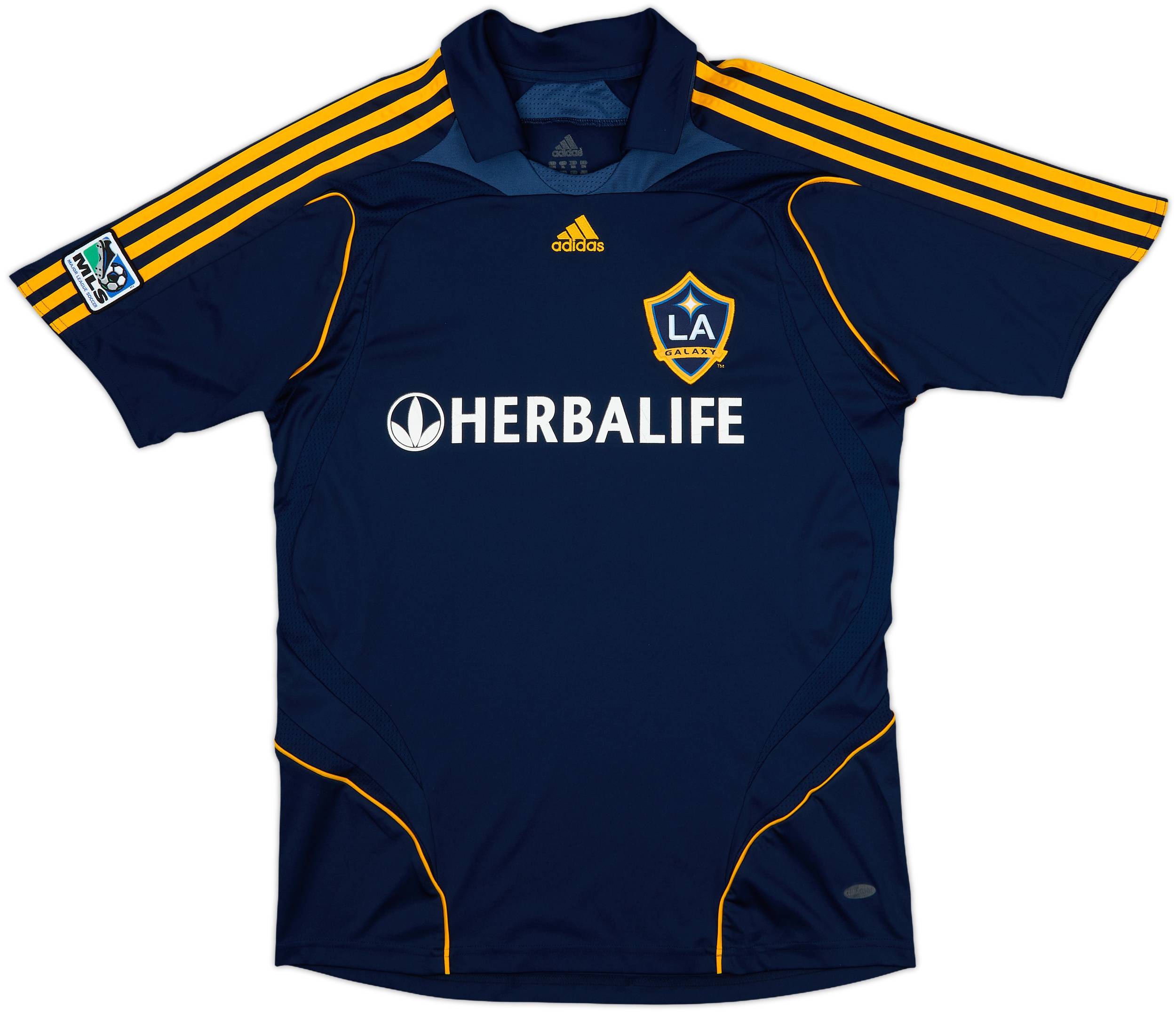 ベッカム　LAギャラクシー　2007年　アウェイユニフォーム 2007-08 LA Galaxy Away Shirt Beckham #23 - 7/10 - (XL.Boys)