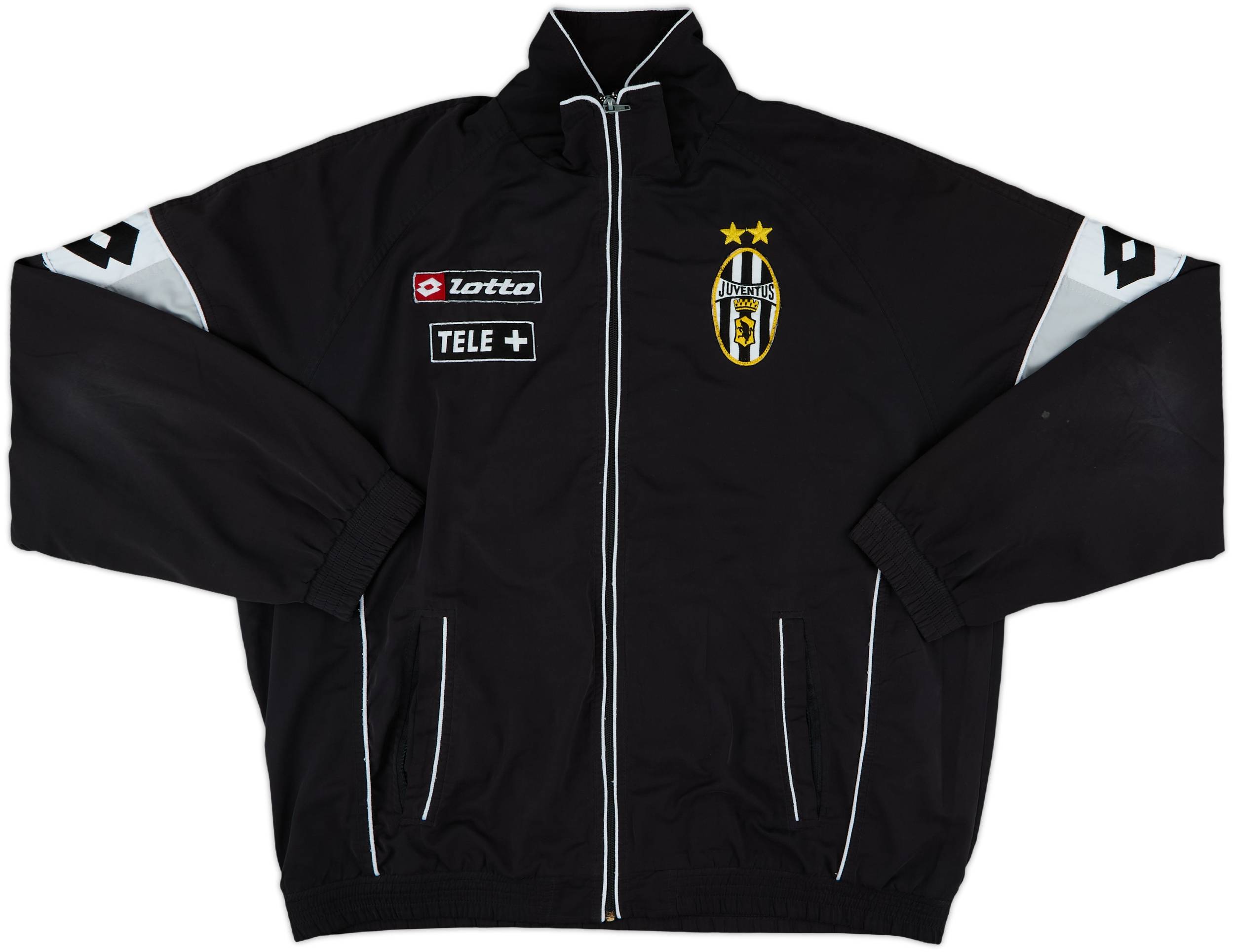 s*o様 juventus ユベントス　トラックジャケット　lotto Juventus Vintage Training Jacket Lotto Season 2002/2003 Size