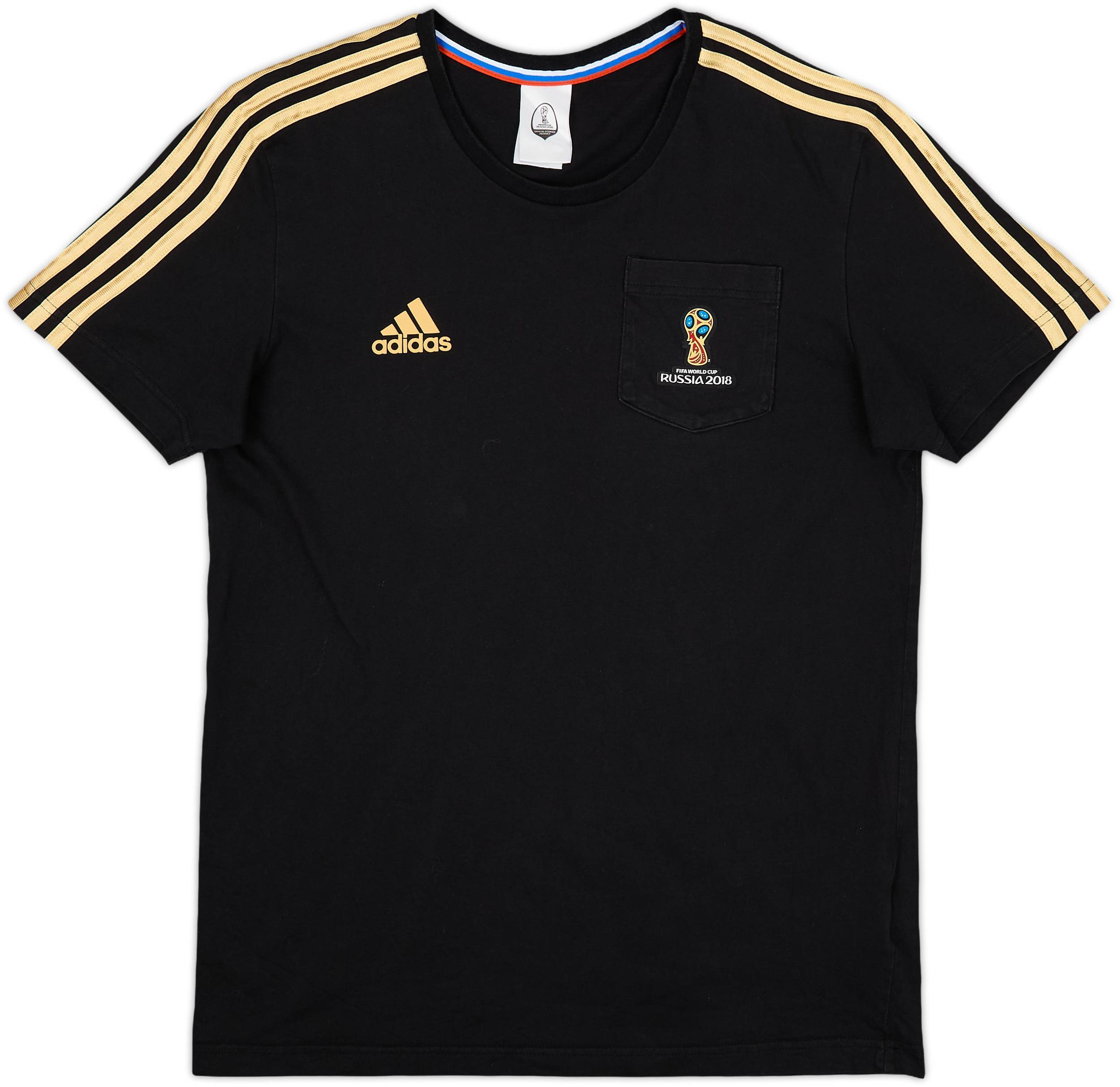 ADIDAS★OE FIFA WORLD CUP 2018 カラーTee 2018 Fifa World Cup Russia 2018 adidas Cotton Tee - 9/10 - (M)