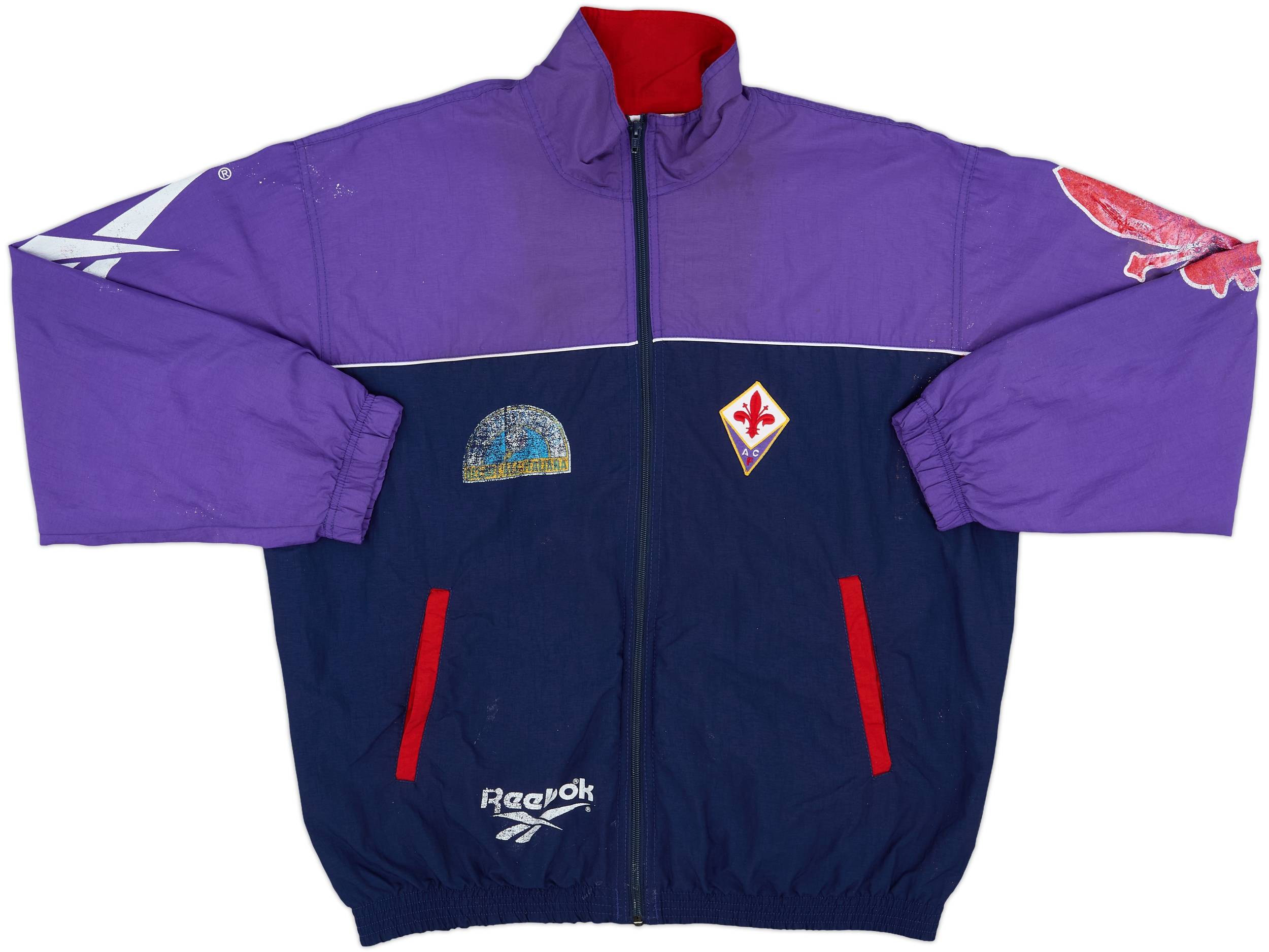 1995-97 Fiorentina Reebok Track Jacket - 5/10 - (XL)