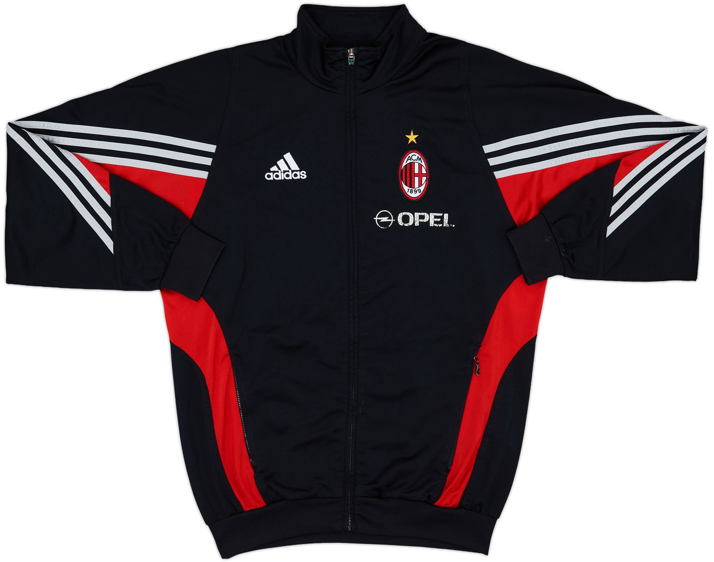2003-04 AC Milan adidas Track Jacket - 4/10 - (S)