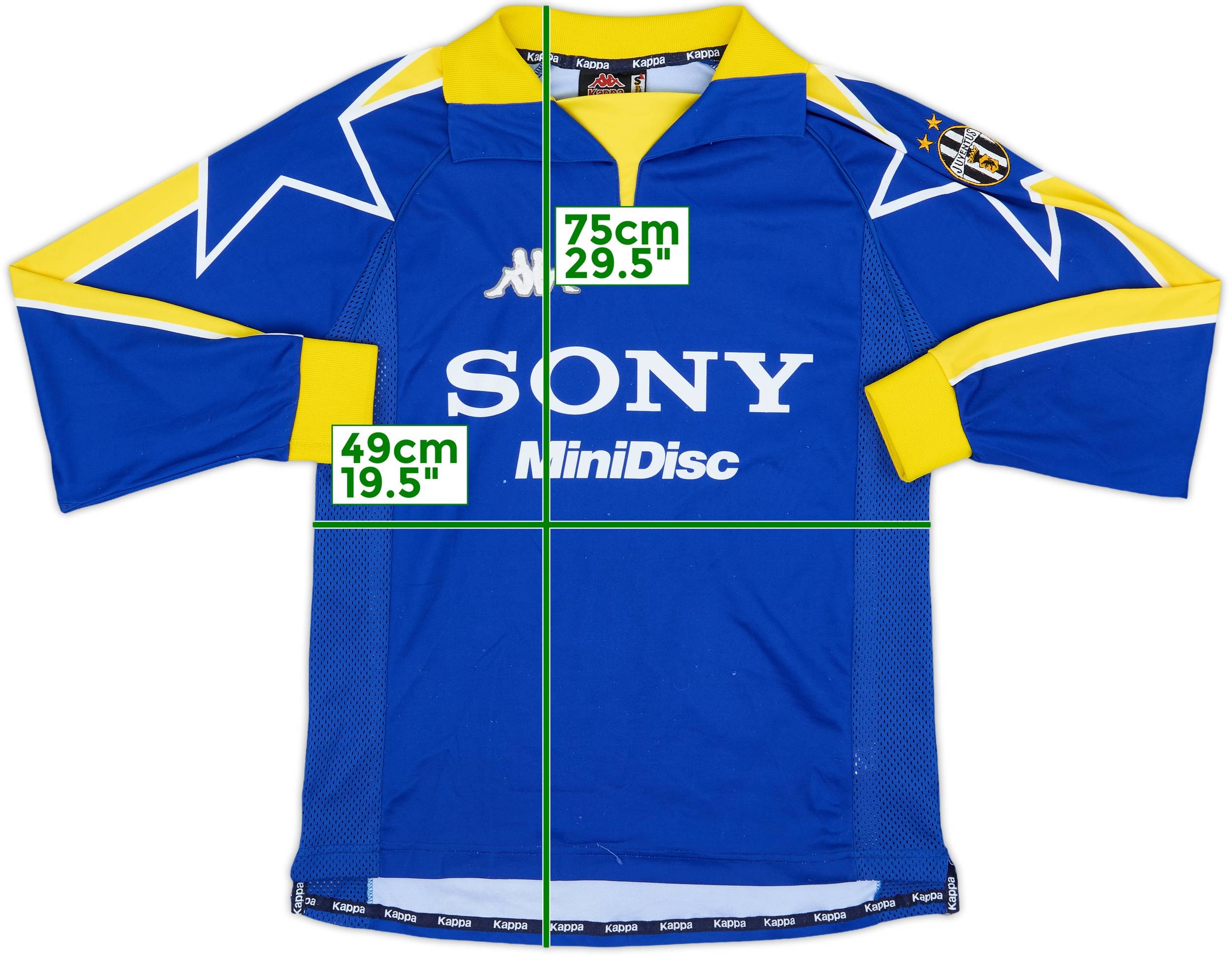 Juventus Kappa サッカーシャツ 1997-98 Juventus Third L/S Shirt - 8/10 - (S)