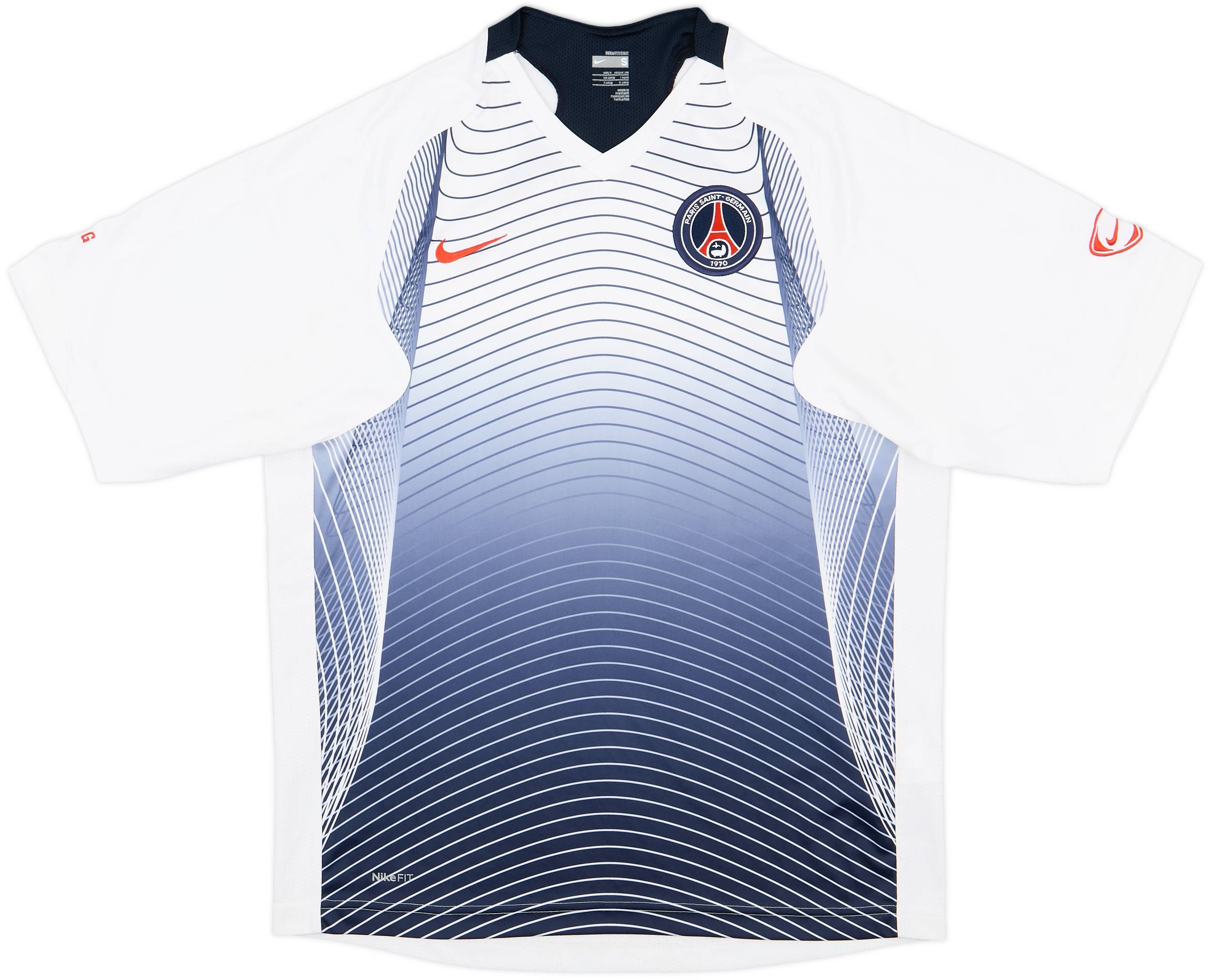 2007-08 Paris Saint-Germain Nike Training Shirt - 9/10 - (S)