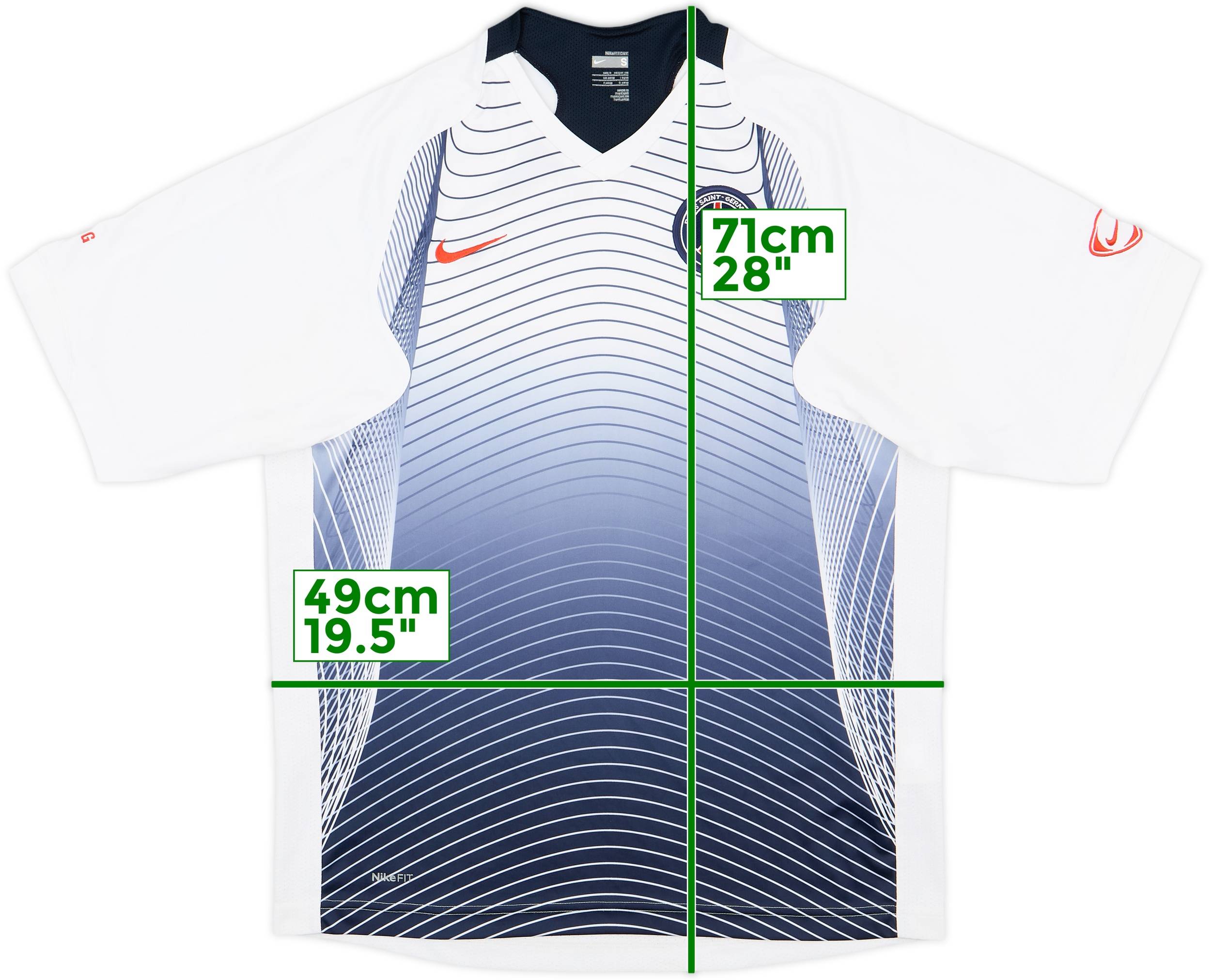 Nike Paris Saint-Germain シャツ Mサイズ T-shirt Nike PSG M NK BRT STRK TOP SS 2019/20 - Top4Running.com