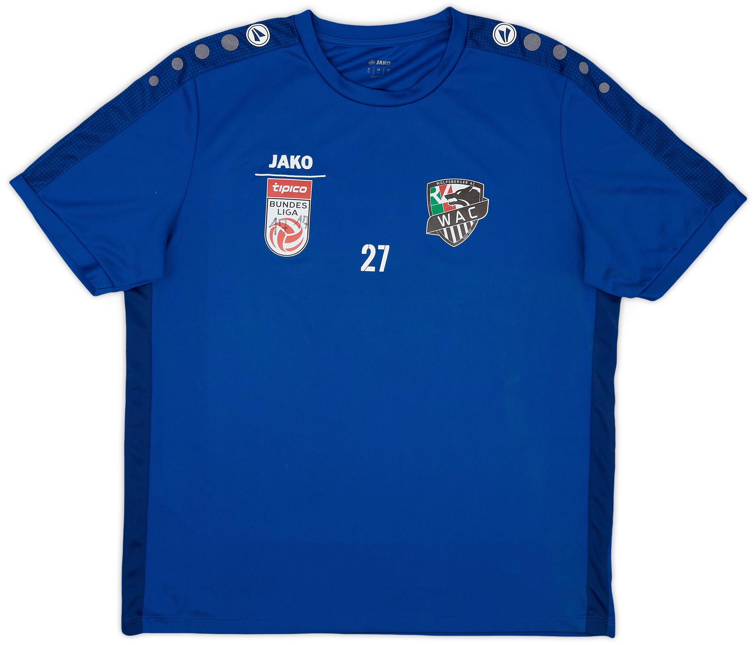 2018-19 Wolfsberger AC Jako Player Issue Training Shirt #27 - 5/10 - (L)