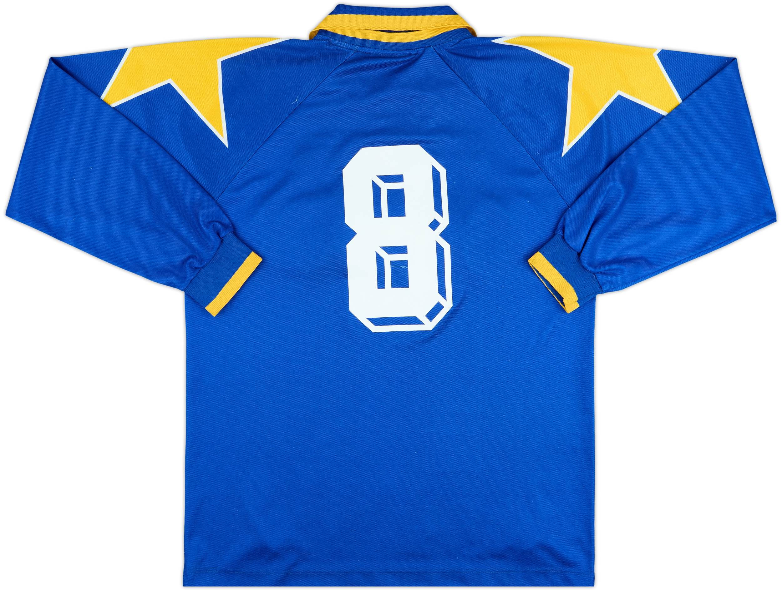 1995-96 Juventus Away L/S Shirt #8 - 6/10 - (L)