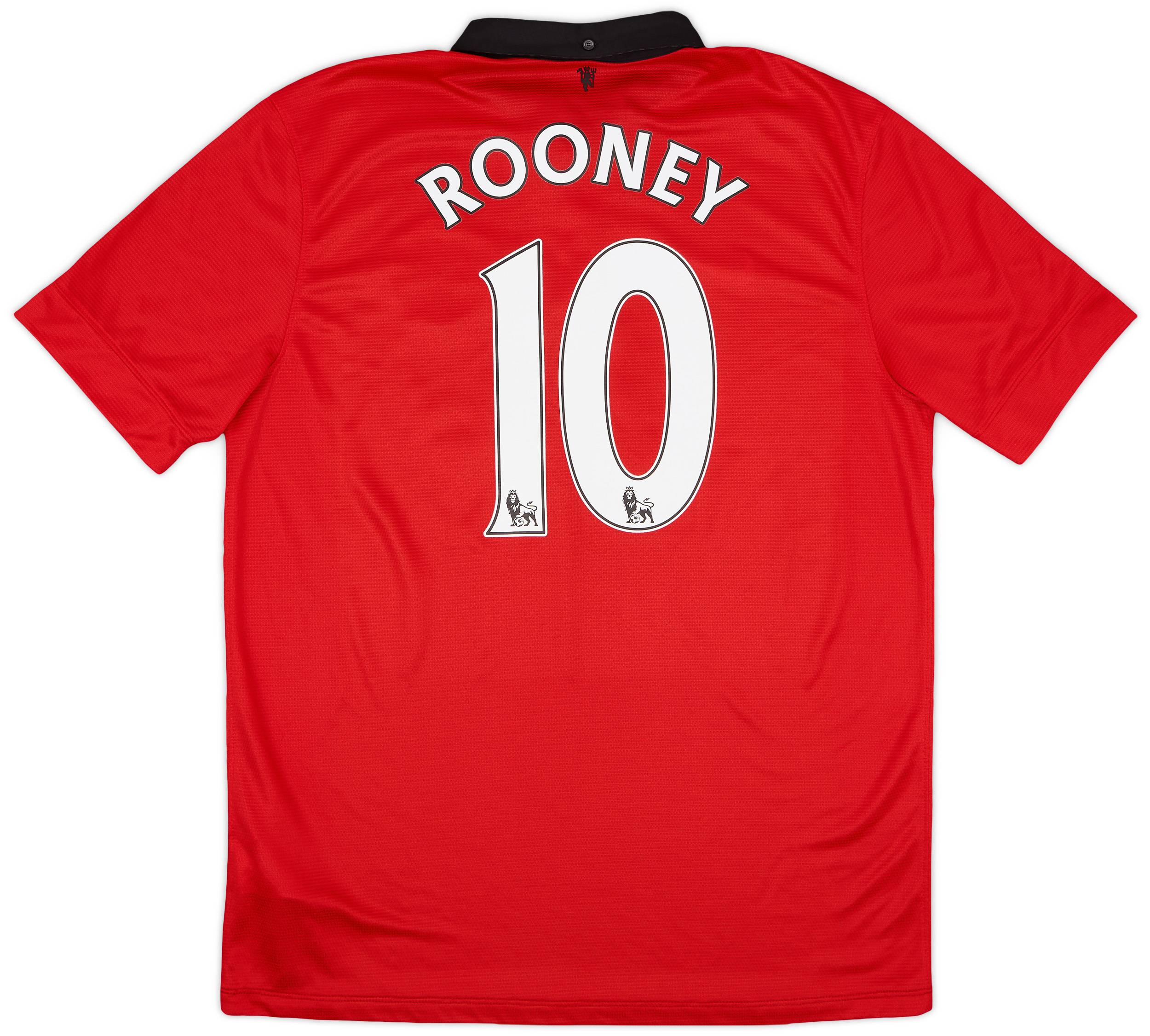 マンチェスター・ユナイテッド ROONEY 10番 シャツ 2013-14 Manchester United Home Shirt Rooney #10