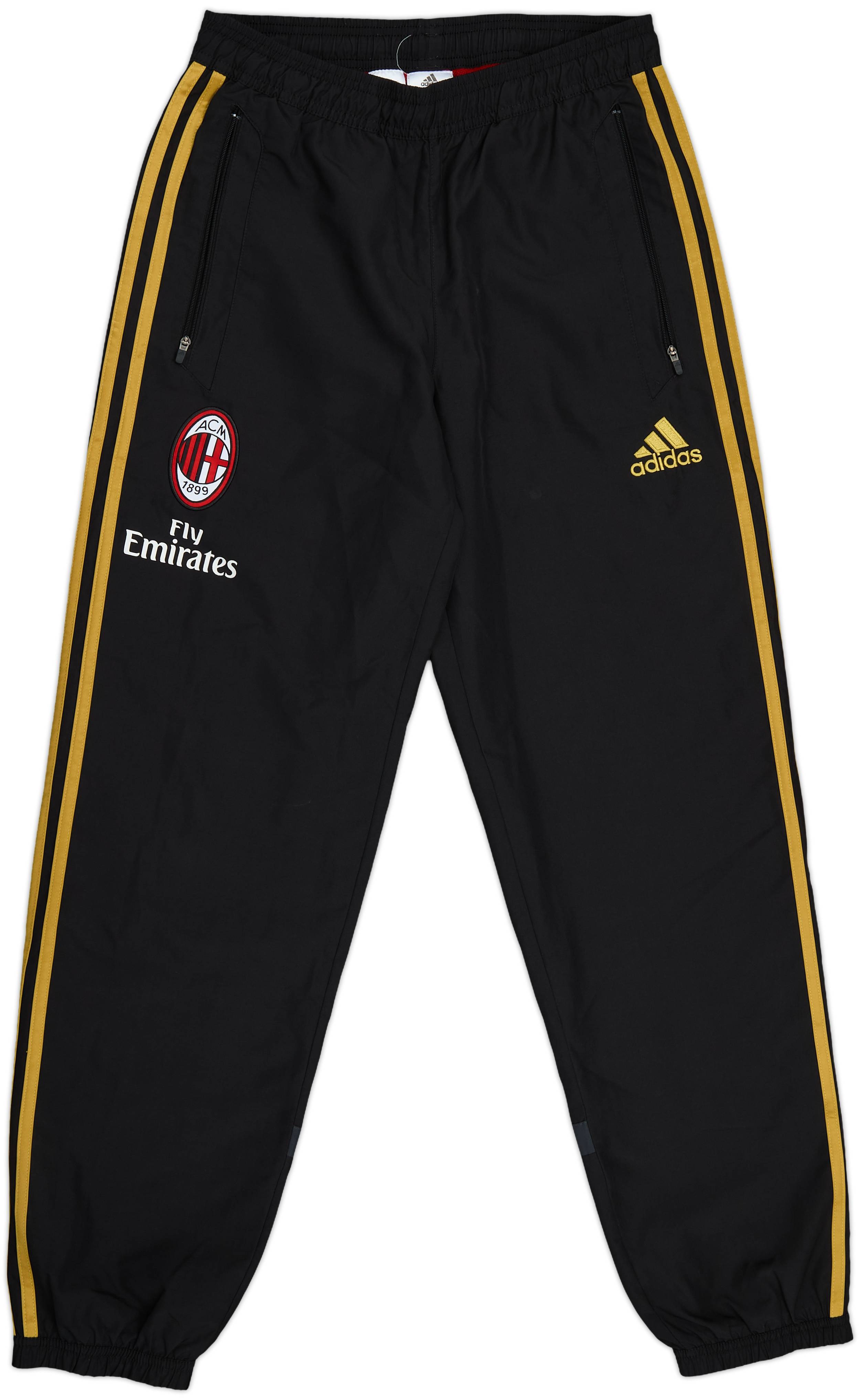 2013-14 AC Milan adidas Tracksuit - 7/10 - (S)