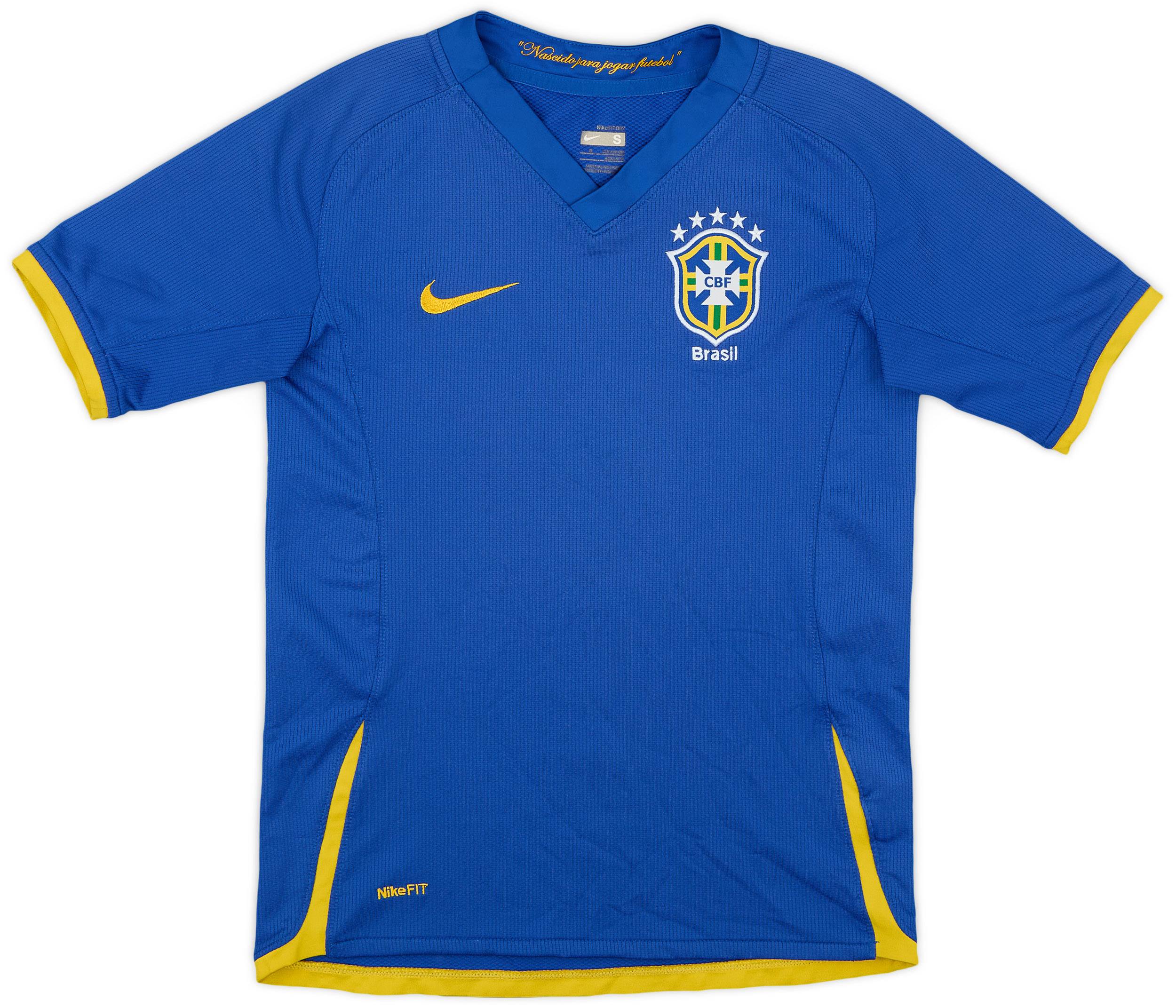 2008-10 Brazil Away Shirt - 8/10 - (S.Boys)