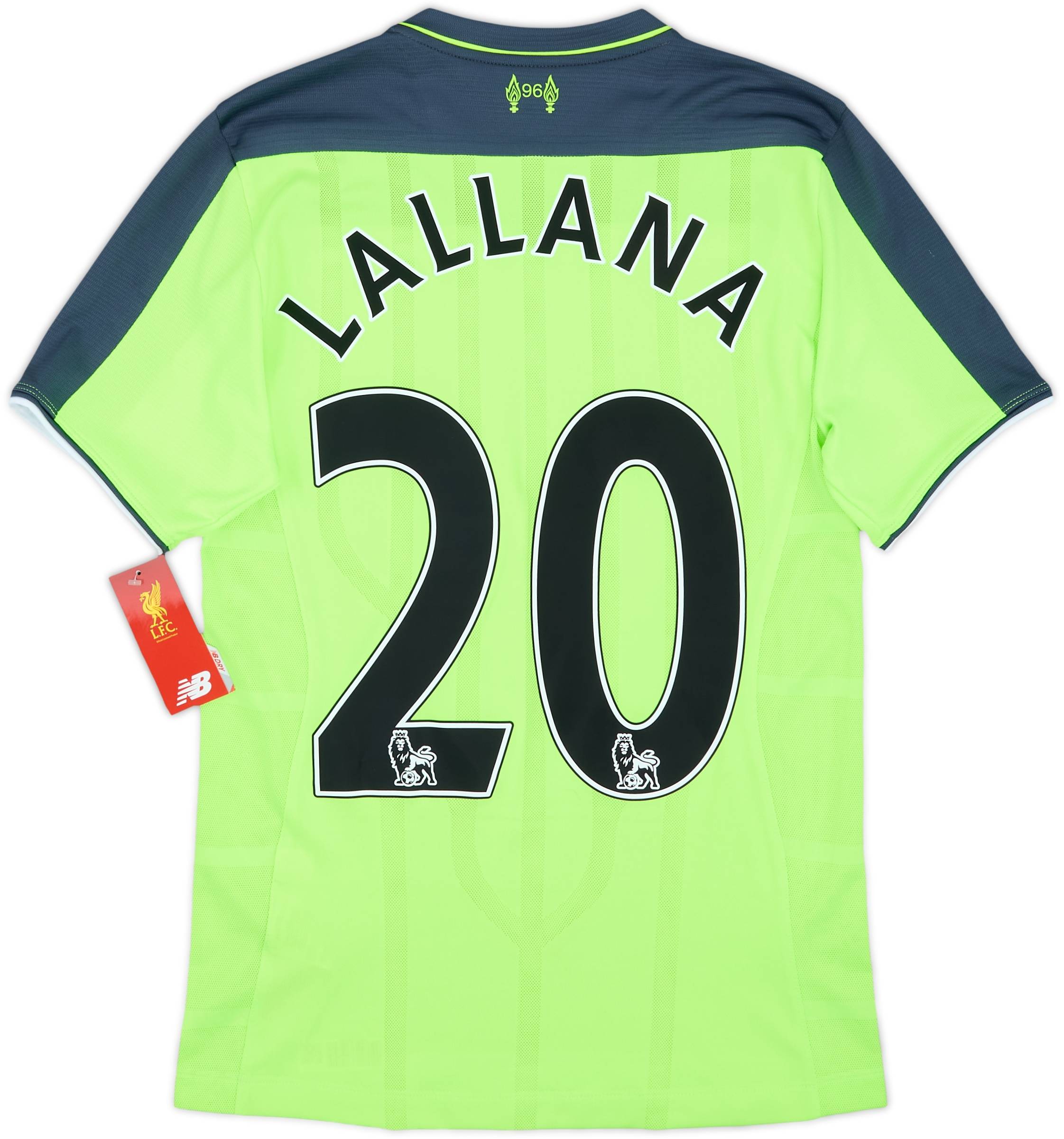 2016-17 Liverpool Third Shirt Lallana #20 (S)