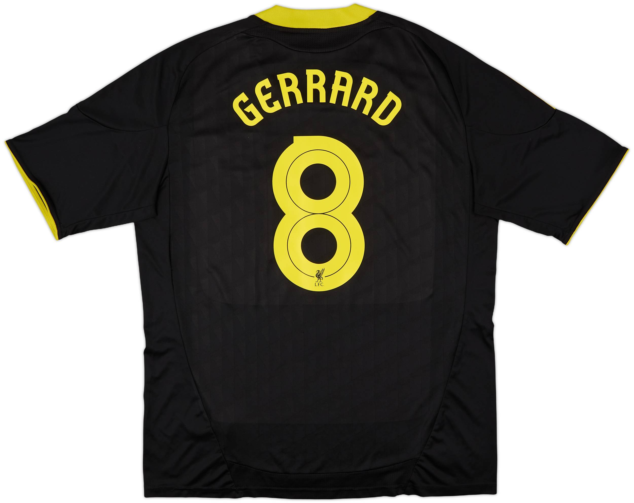 2010-11 Liverpool Third Shirt Gerrard #8 - 7/10 - (XXL)