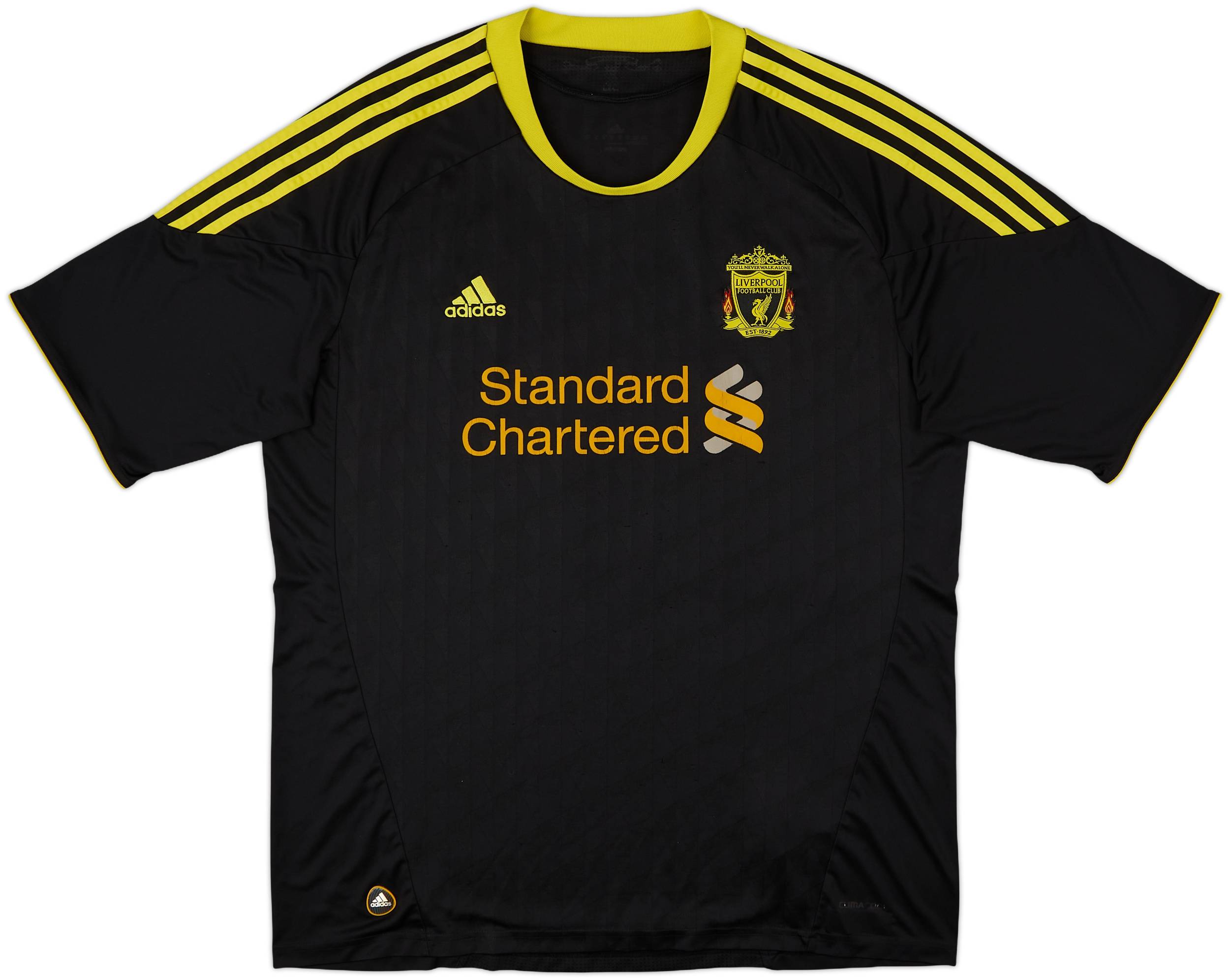 10-11 リバプール 3rd ジェラード8番 シャツ Mサイズ 2010-11 Liverpool Third Shirt Gerrard #8 - 7/10 - (XXL)