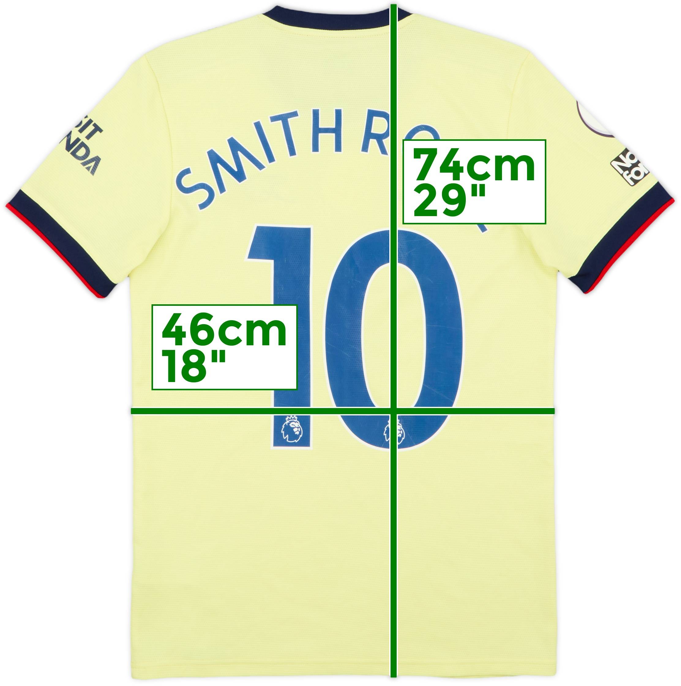 2021-22 Arsenal Away Shirt Smith Rowe #10 - 6/10 - (S)
