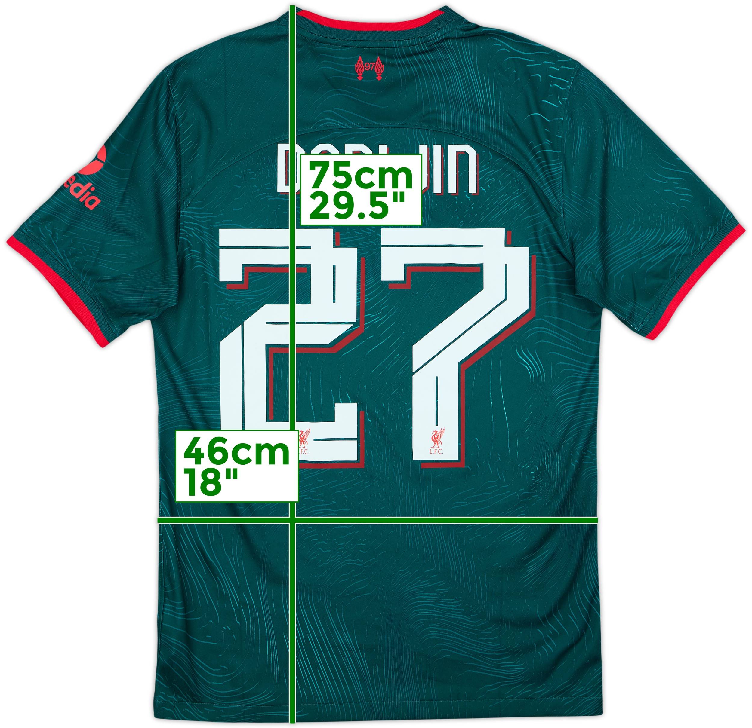 2022-23 Liverpool Third Shirt Darwin #27 - 7/10 - (S)