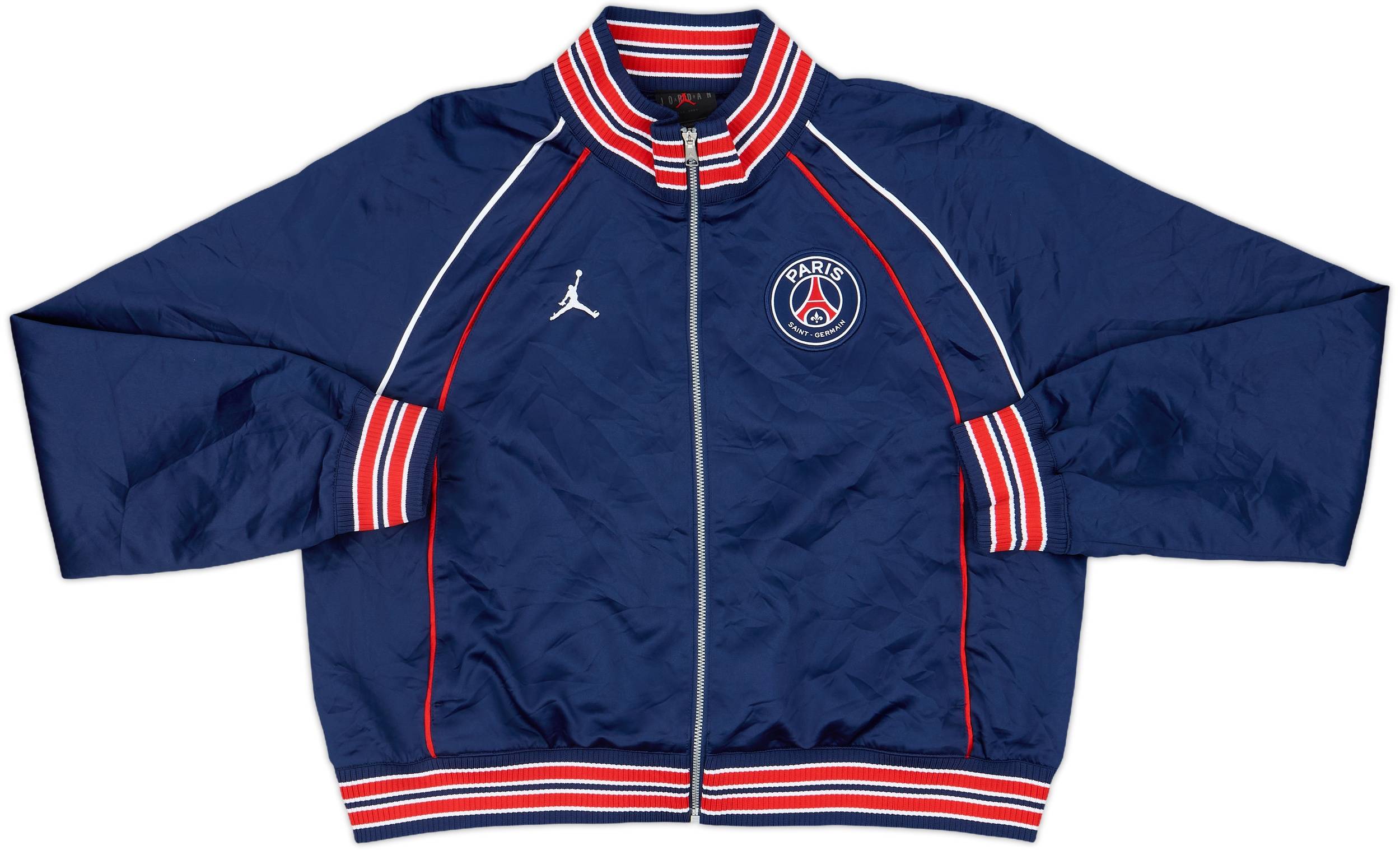 Jordan Paris Saint-Germain ジャージ ネイビー L 2024-25 Paris Saint-Germain Jordan Track Jacket - 8/10 - (L.Boys)