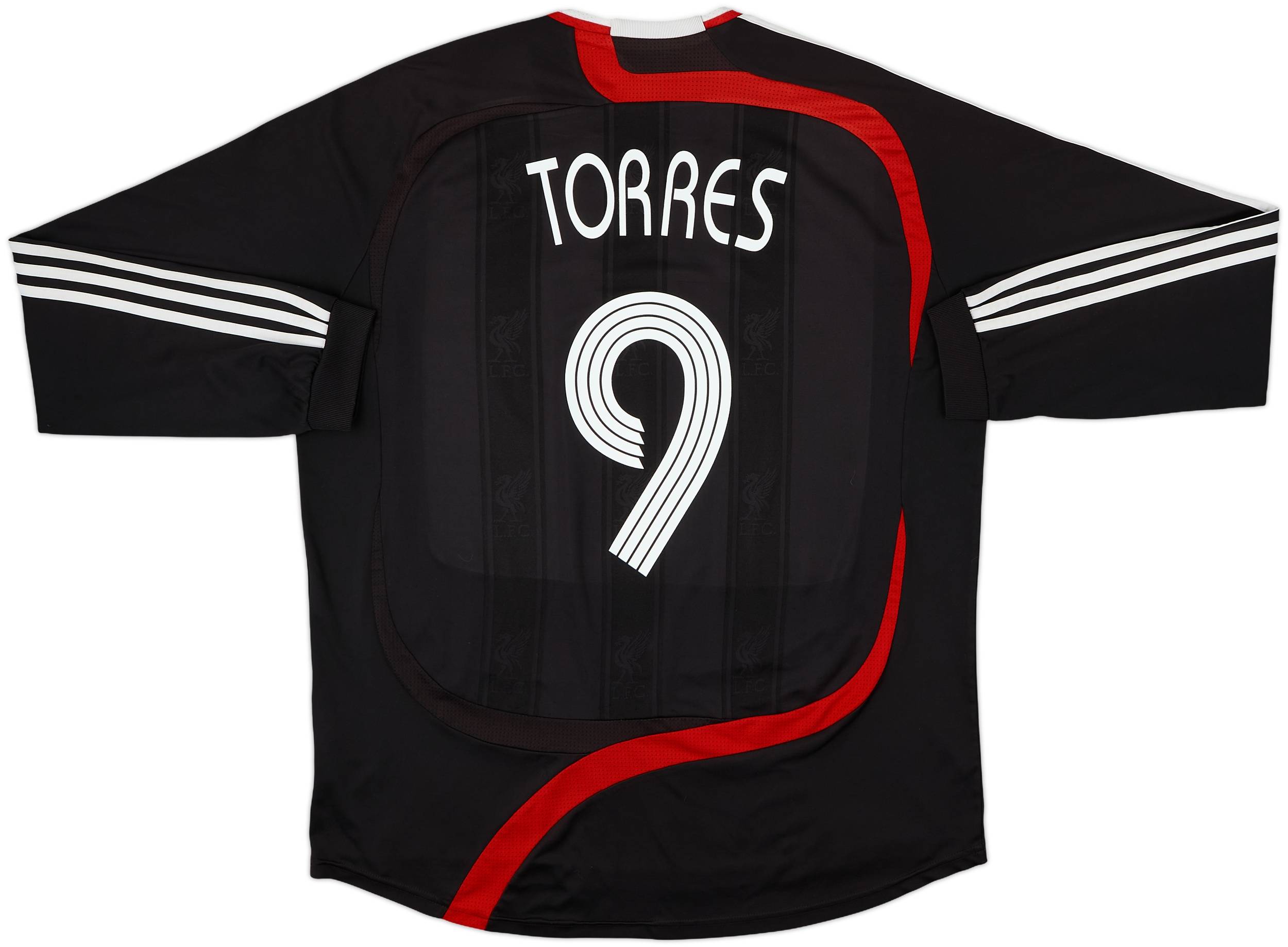 2007-08 Liverpool Third L/S Shirt Torres #9 - 5/10 - (XXL)