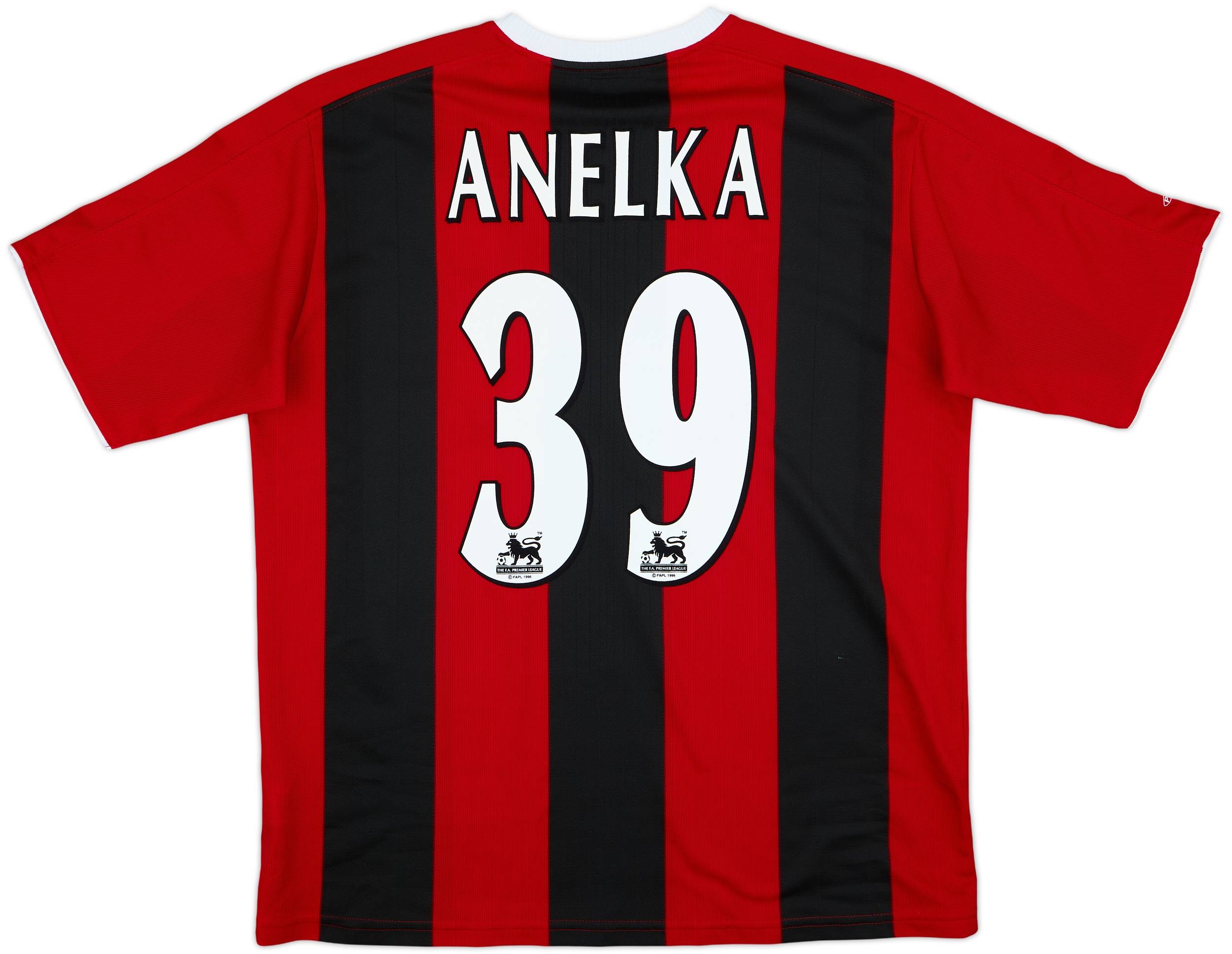 2003-04 Manchester City Away Shirt Anelka #39 - 9/10 - (L)