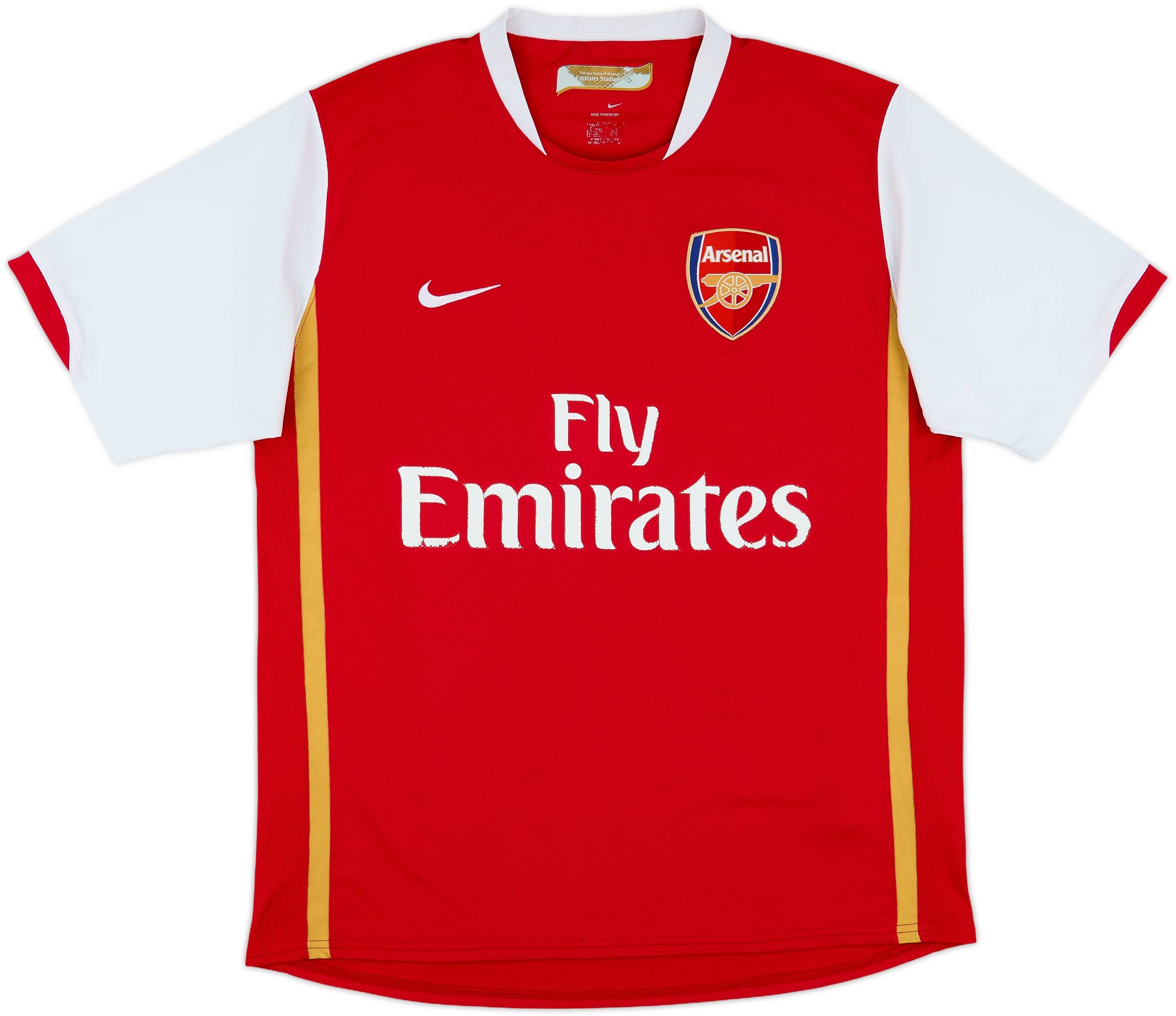 2006-08 Arsenal Home Shirt Henry #14 - 6/10 - (M)