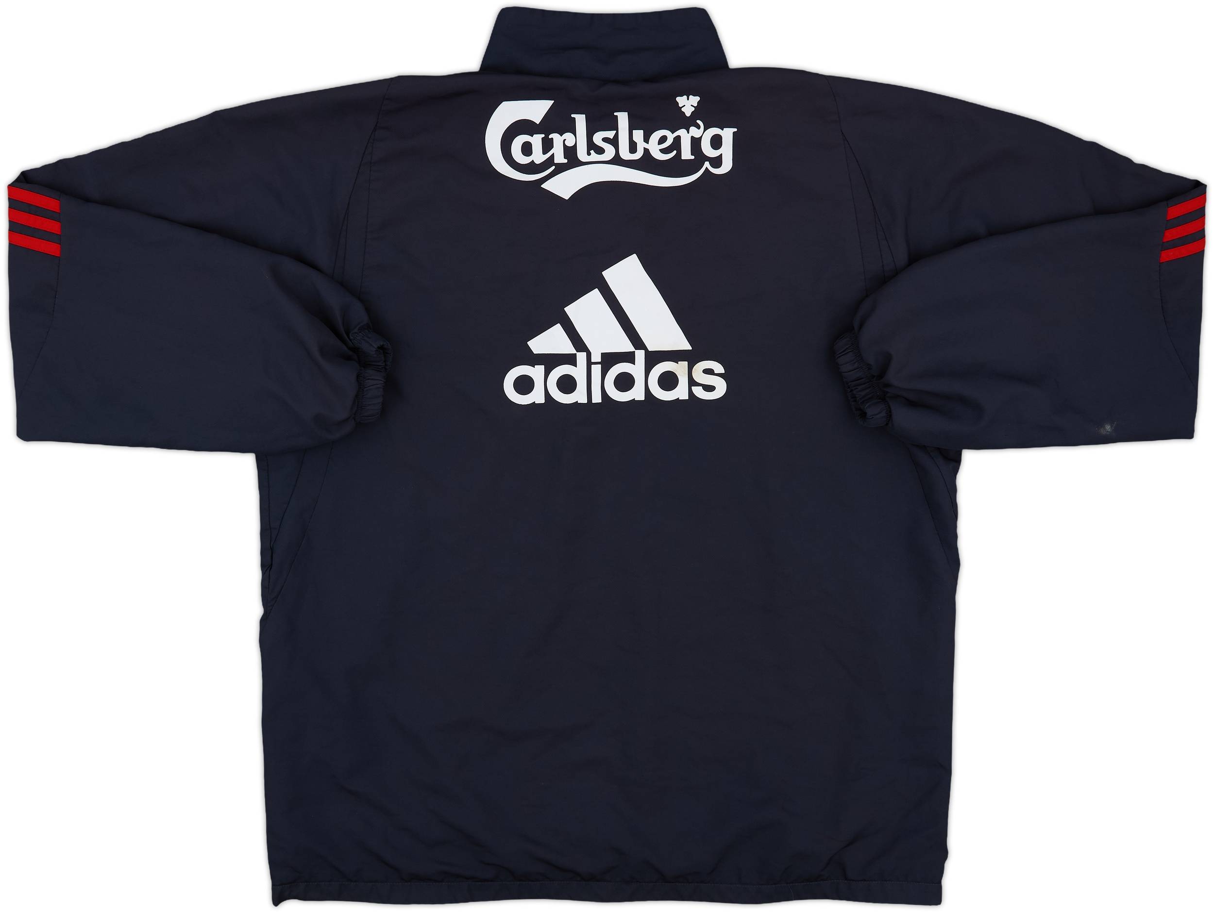 2009-10 Liverpool adidas 1/4 Zip Training Top - 6/10 - (L/XL)