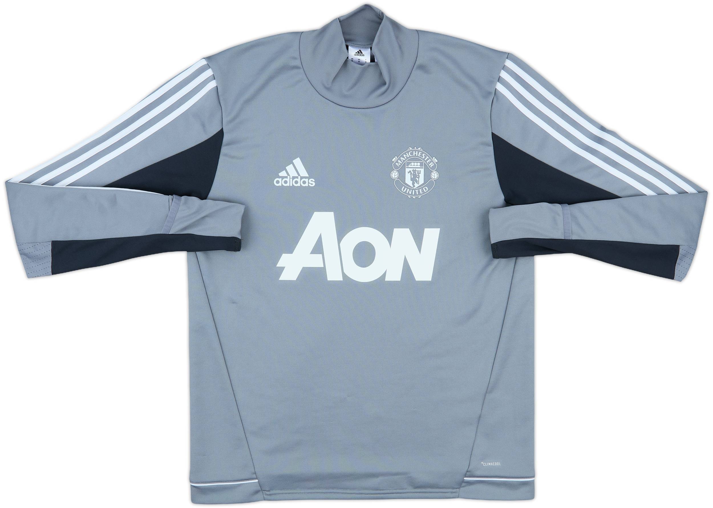 2017-18 Manchester United adidas Drill Top - 8/10 - (M)