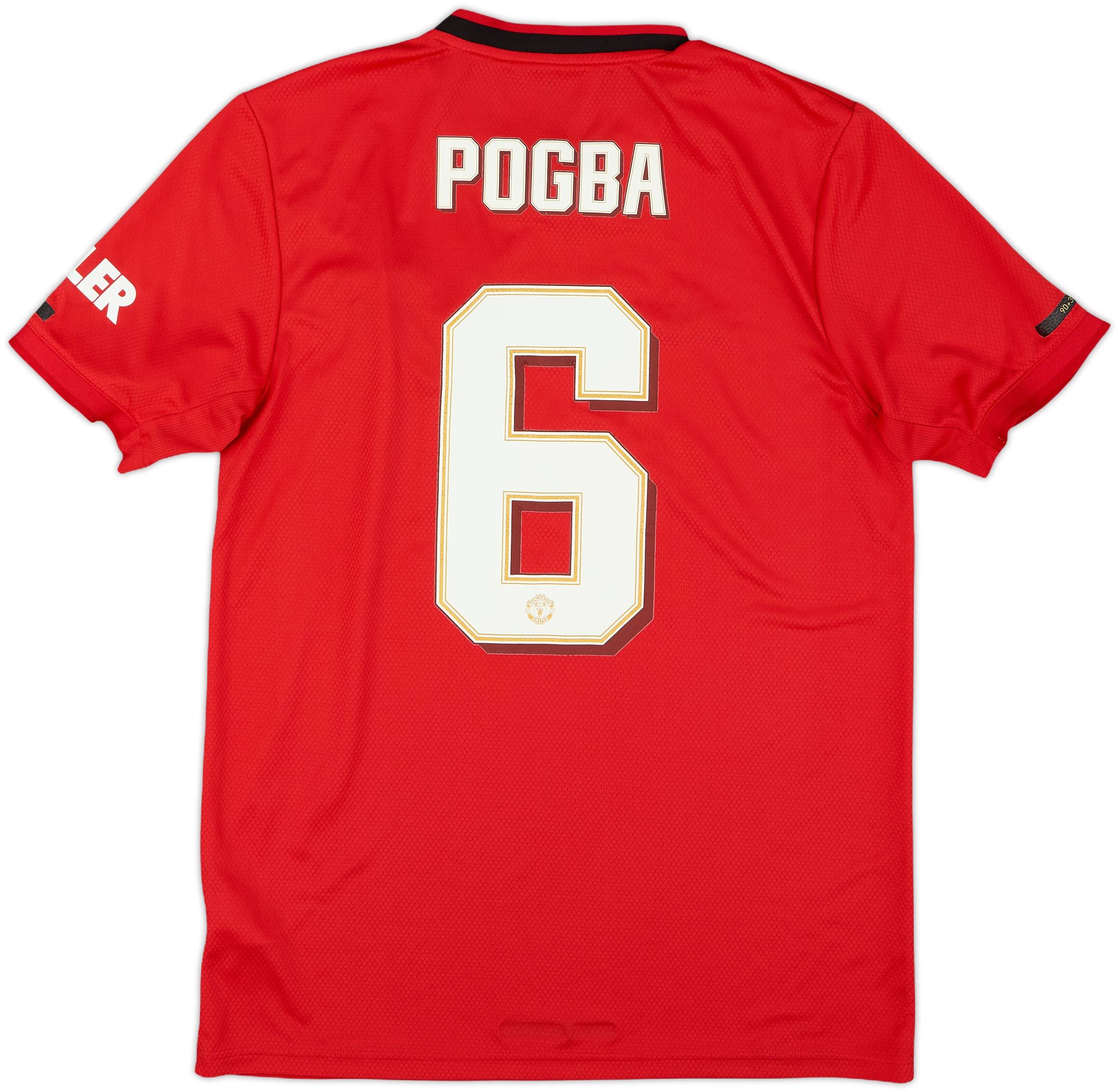 2019-20 Manchester United Home Shirt Pogba #6 - 5/10 - (M)