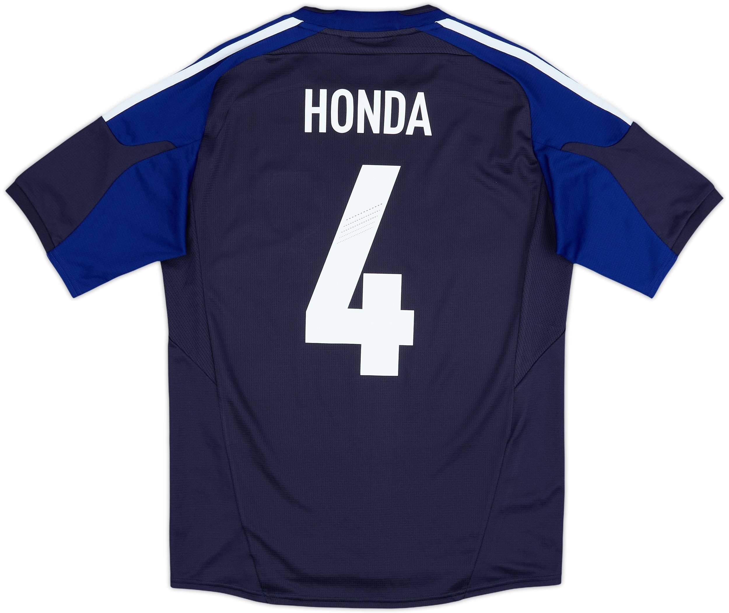 2012-13 Japan Basic Home Shirt Honda #4 - 8/10 - (S)