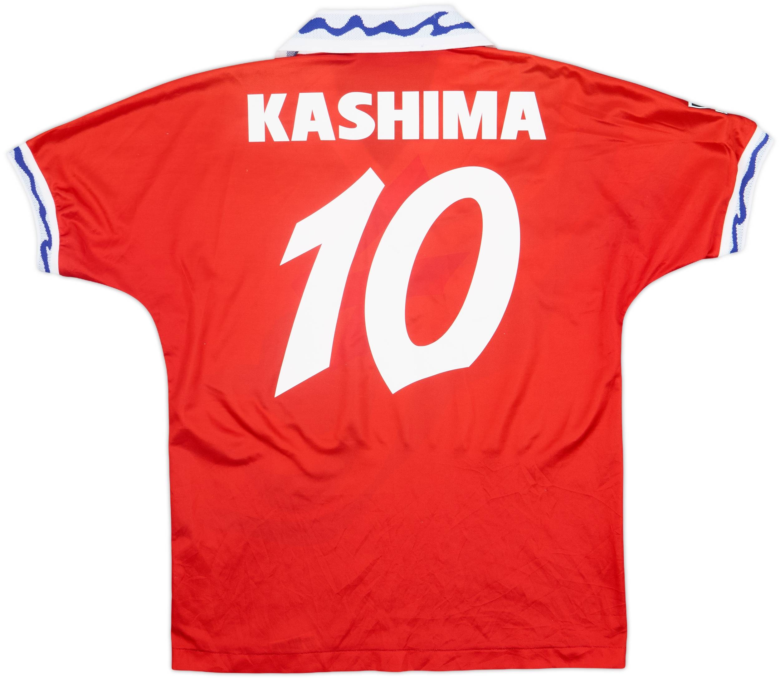 1993-94 Kashima Antlers Home Shirt #10 - 8/10 - (M/L)