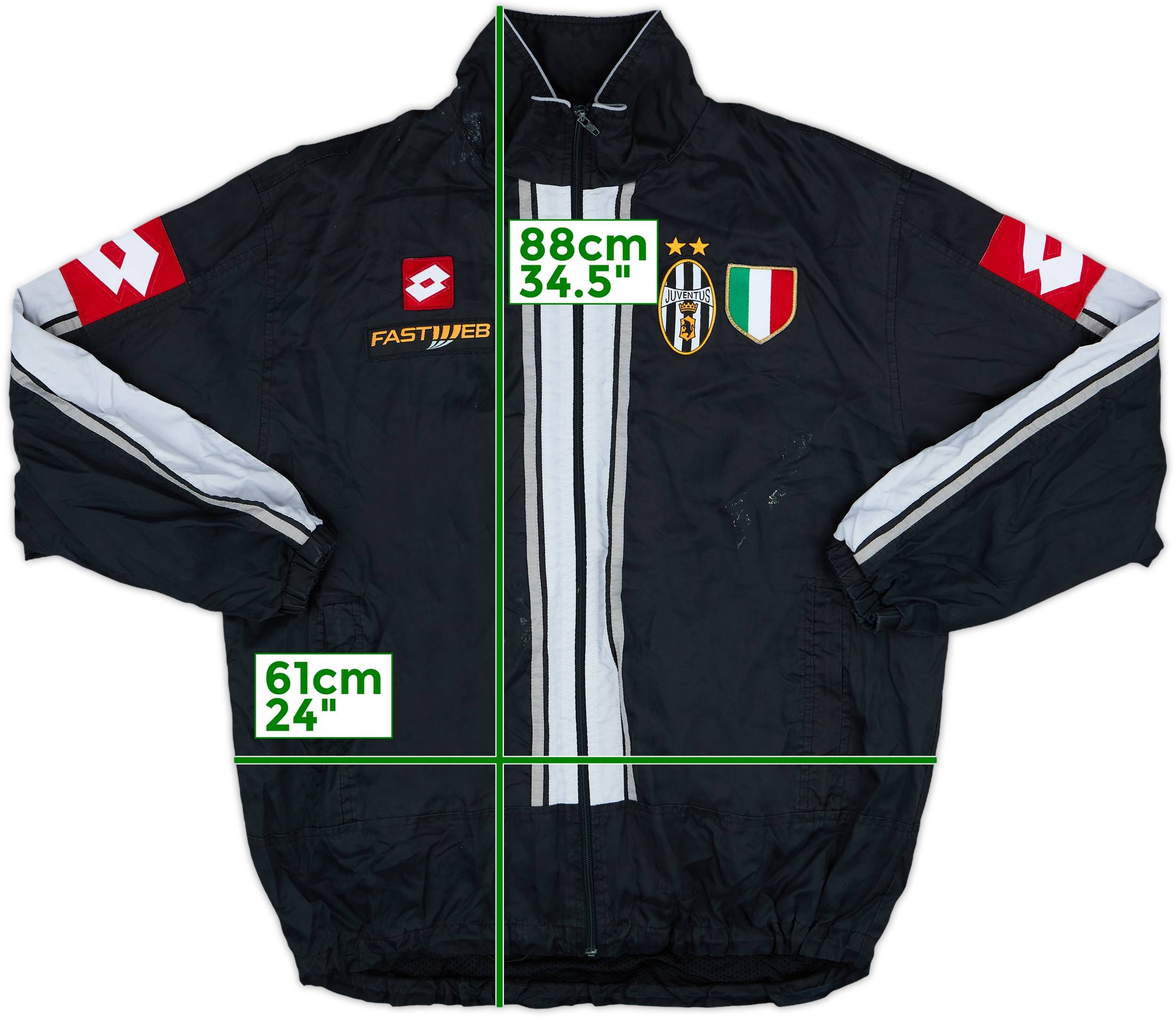 2002-03 Juventus Lotto Track Jacket - 6/10 - (XL)