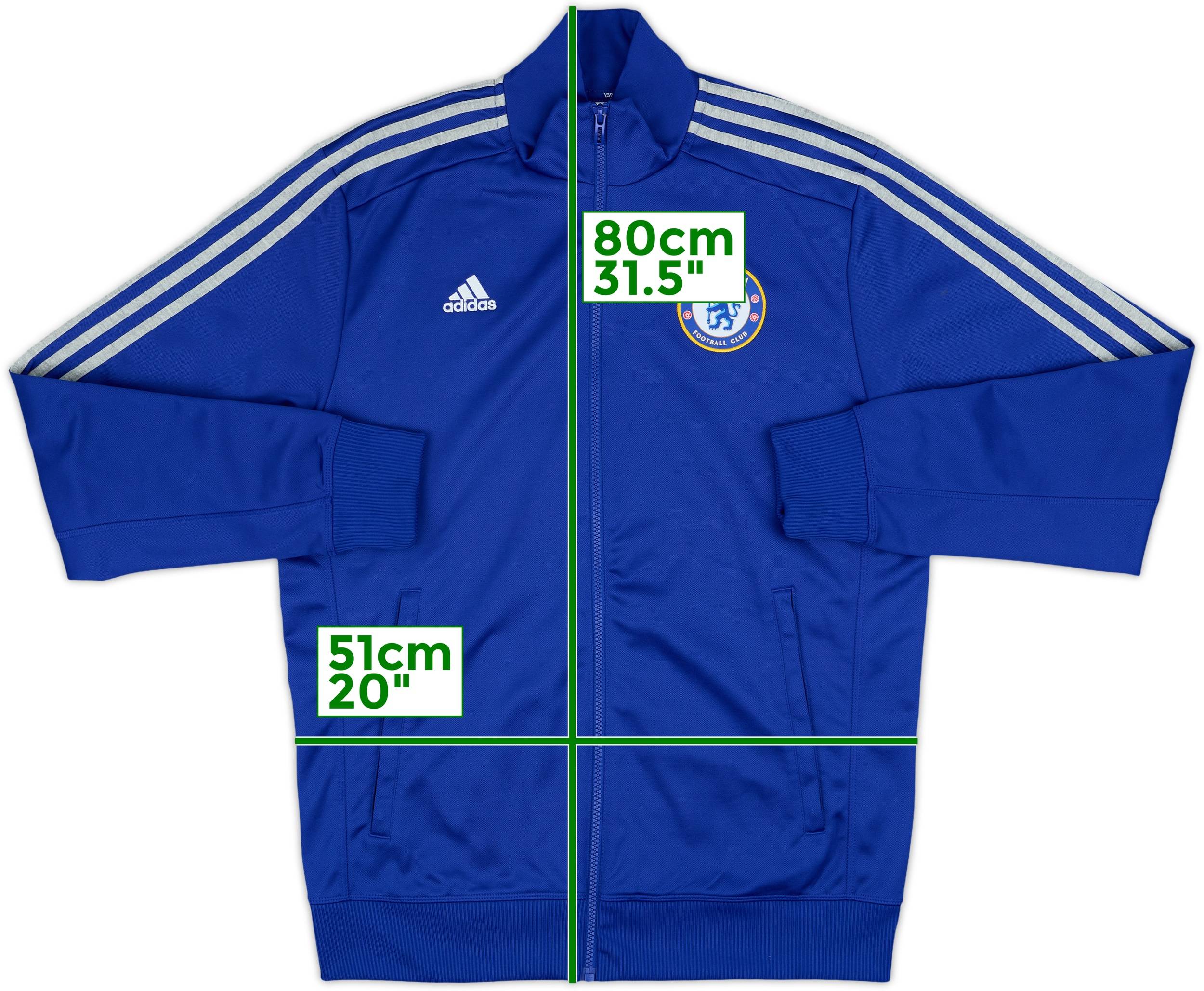 2015-16 Chelsea adidas Track Jacket - 8/10 - (S)