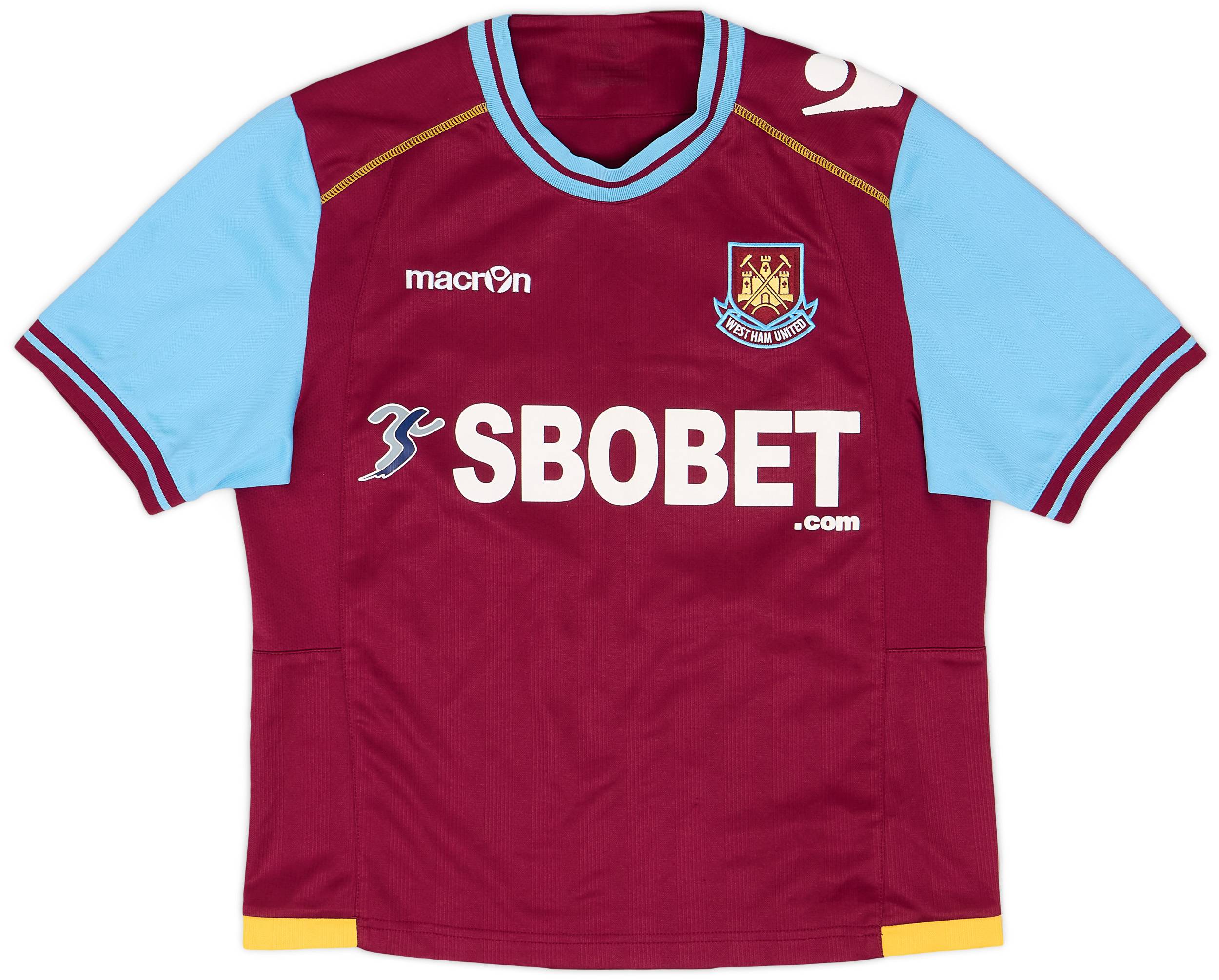 2011-12 West Ham Home Shirt - 8/10 - (M.Boys)