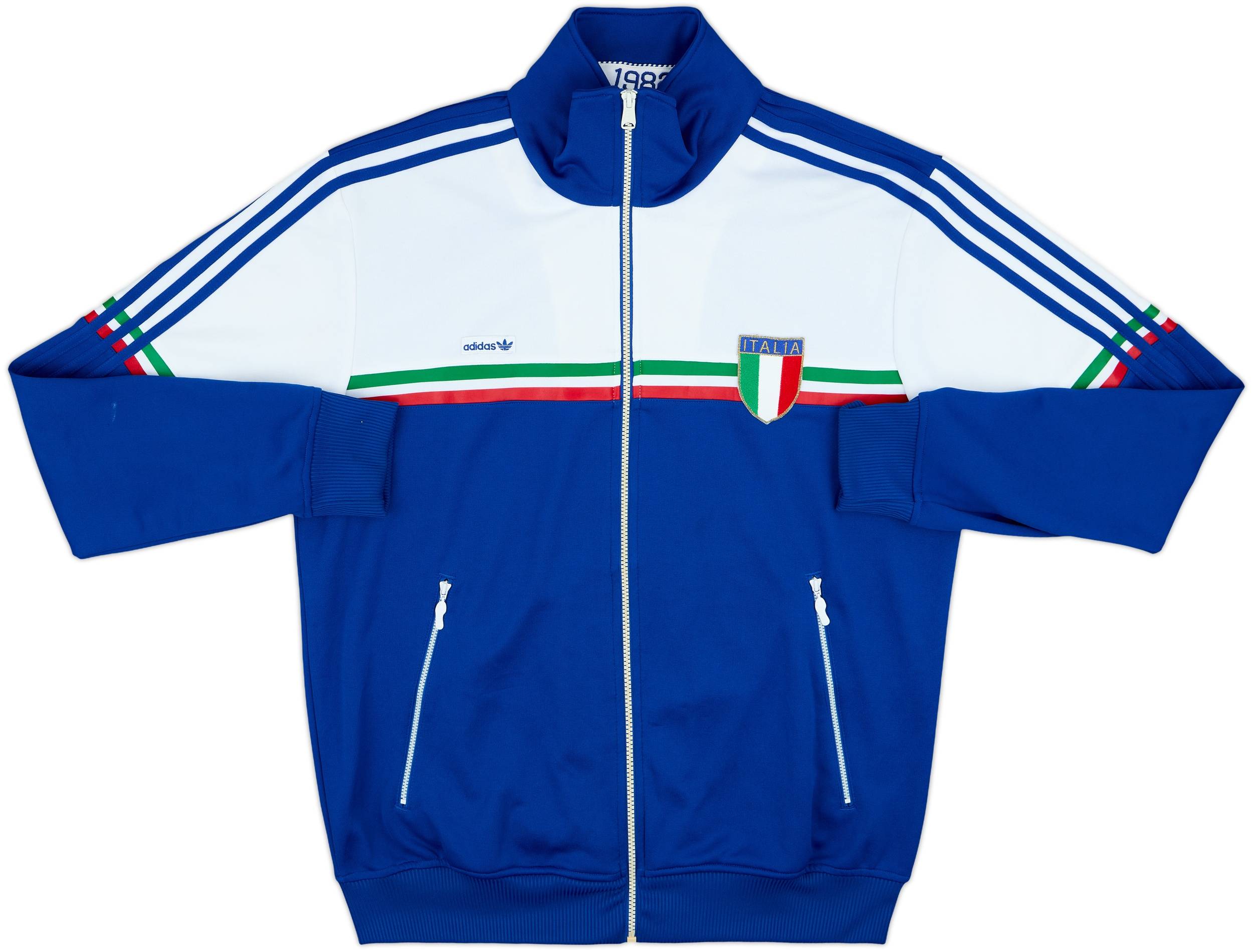 adidas 2010ワールドカップ　イタリア代表　トラックジャケット　2XL 2010-11 Italy adidas Originals Retro Track Jacket - 8/10 - (XL)