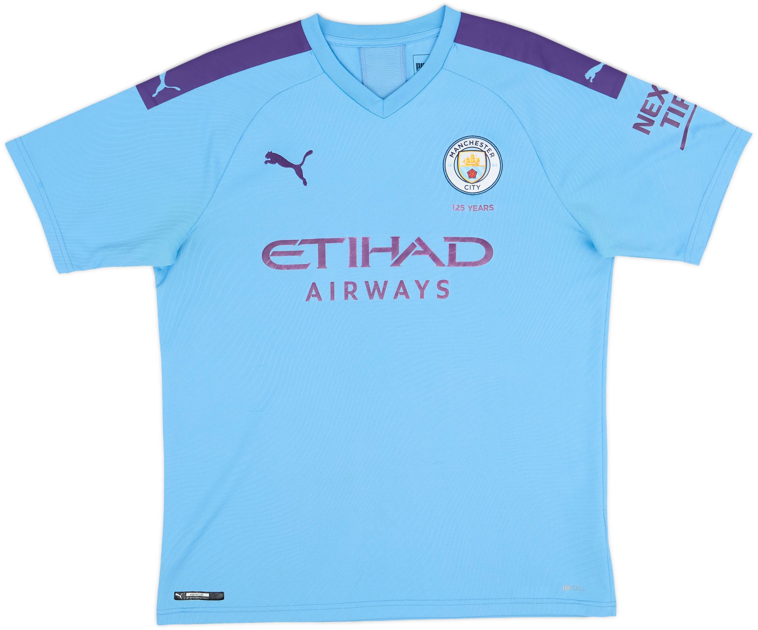 2019-20 Manchester City Home Shirt De Bruyne #17 - 6/10 - (L)
