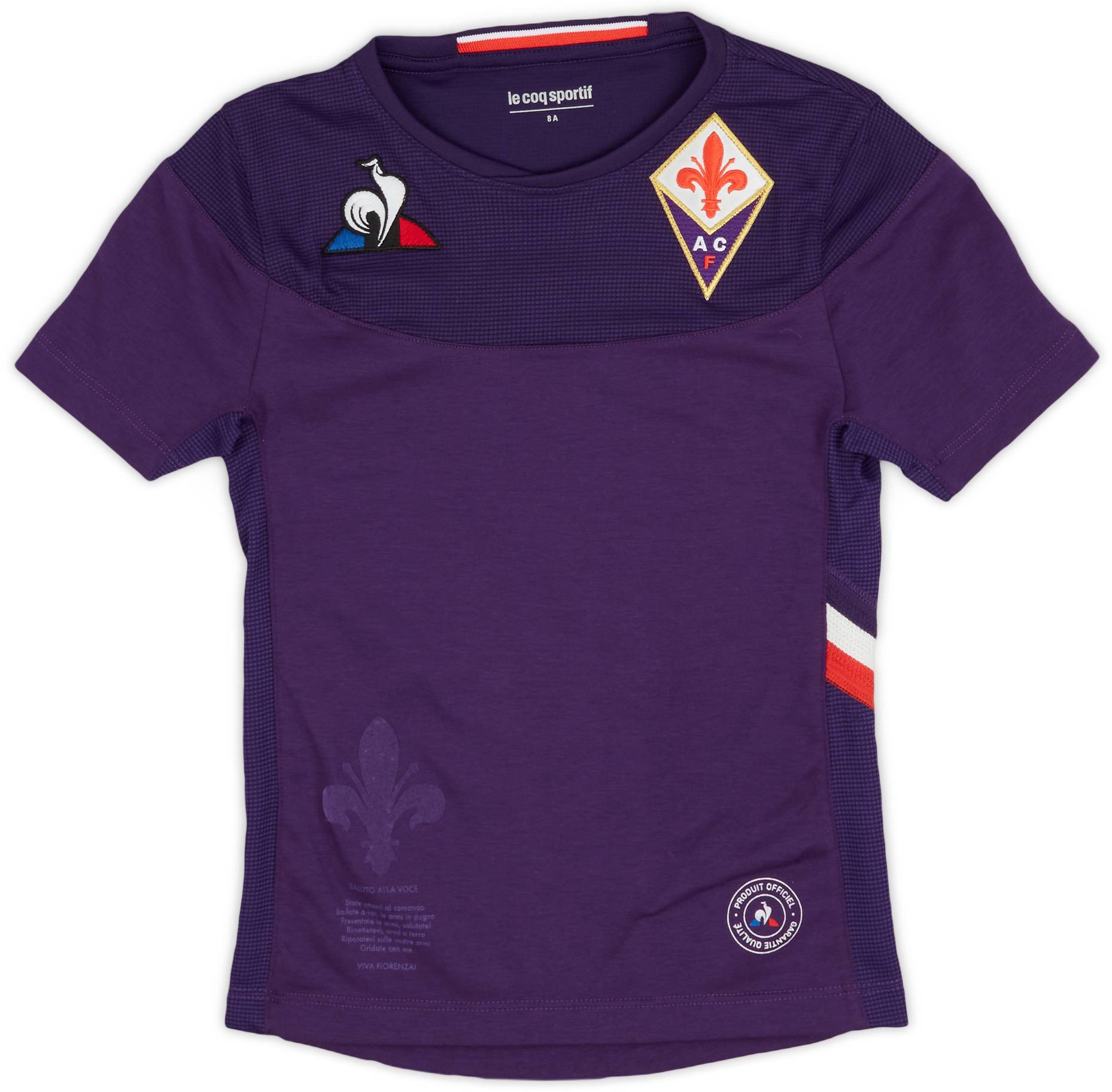 Le coq sportif fiorentina shirt zero online
