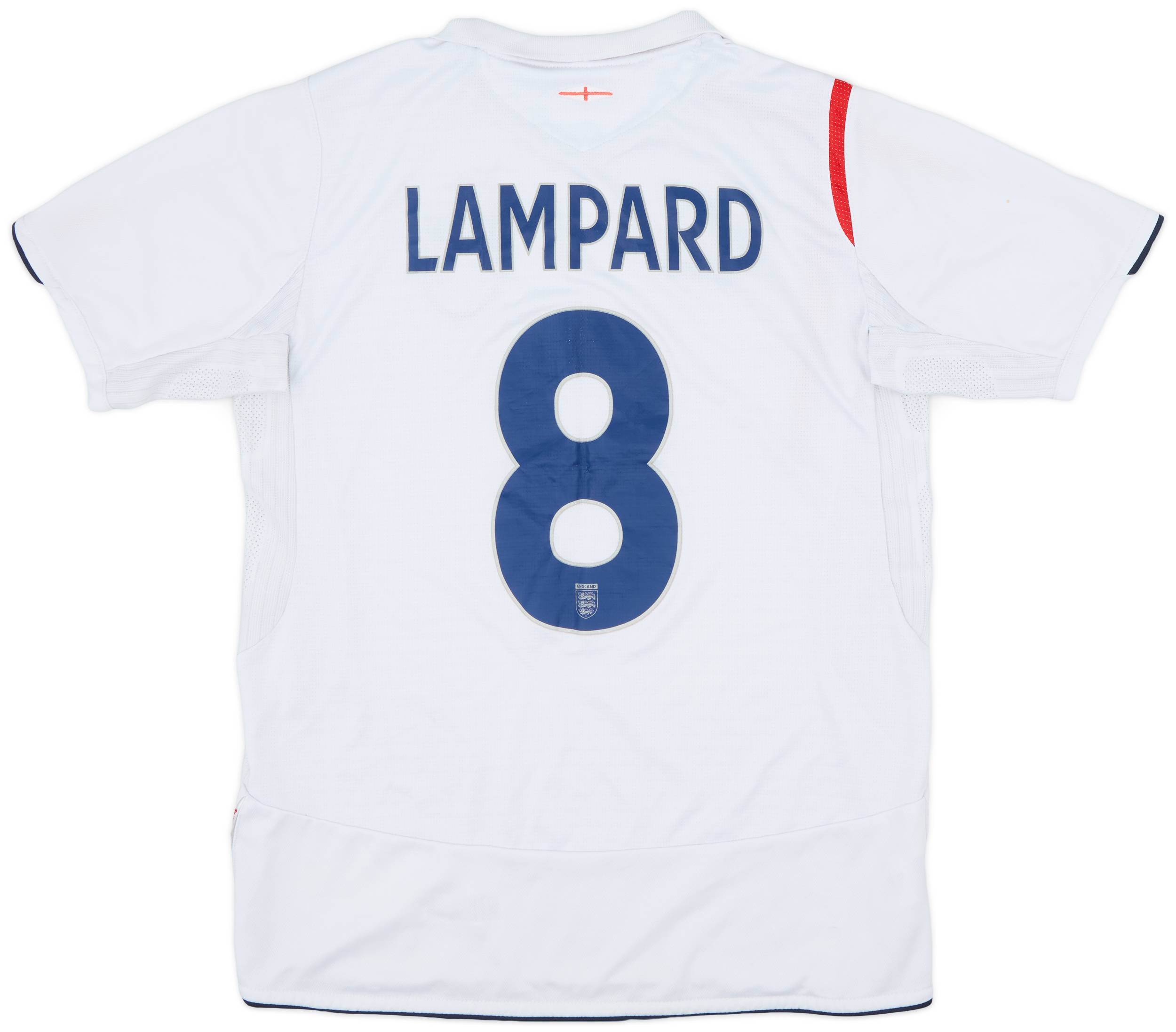 お得セット #7 Beckham Shirt Home England 2001-03 - (L) - 6/10 Tops