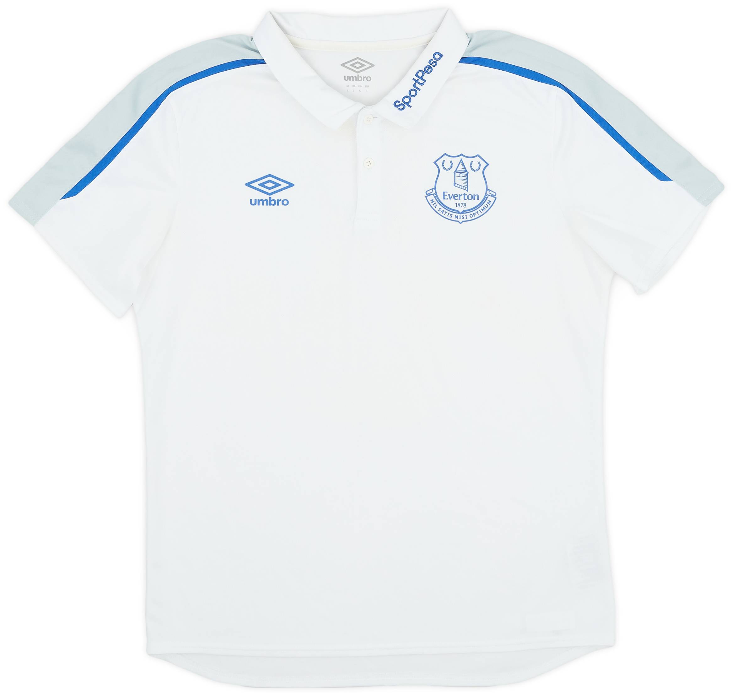 2019-20 Everton Umbro Polo Shirt - 9/10 - (L)