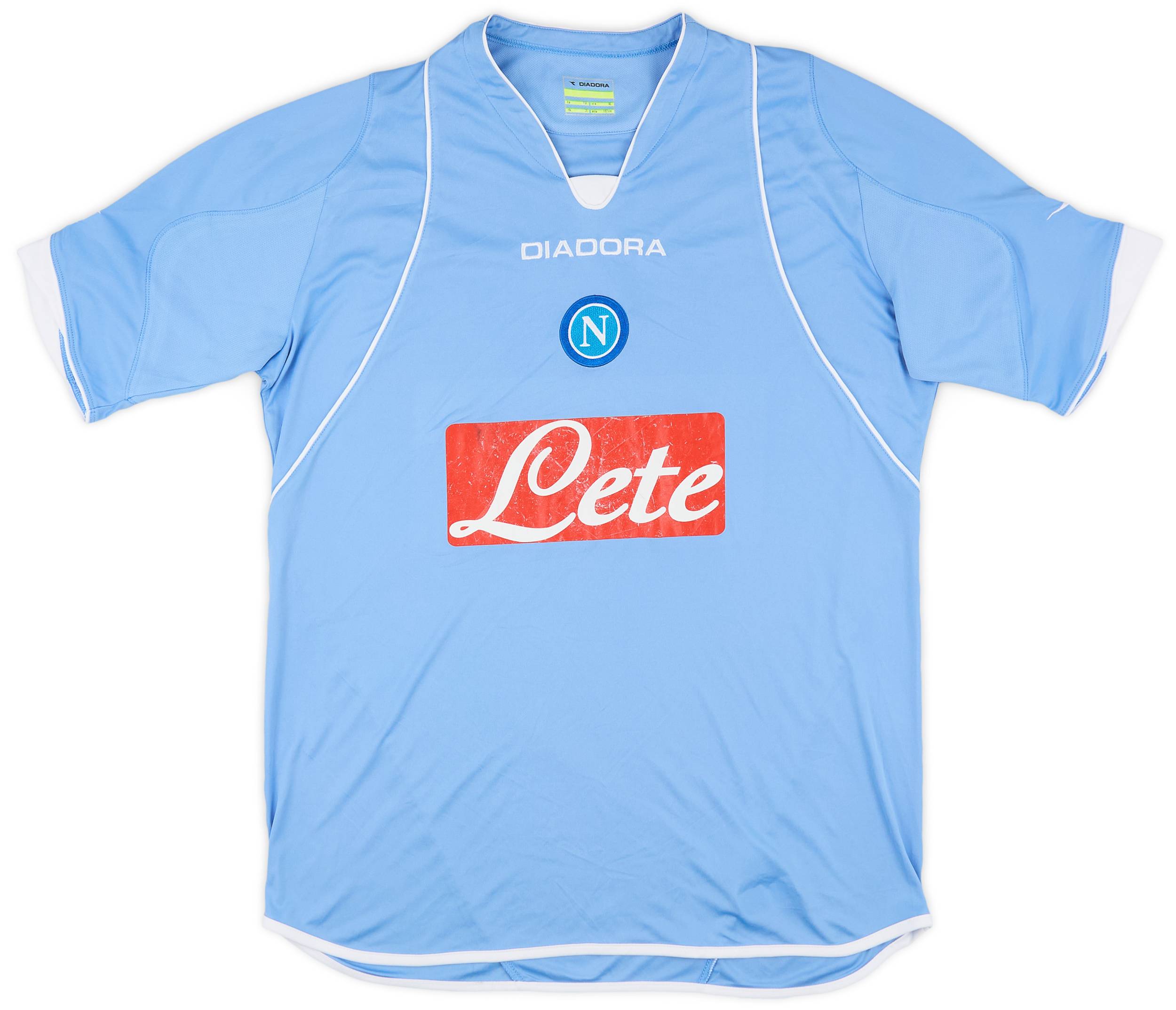 2007-08 Napoli Home Shirt - 5/10 - (XL)