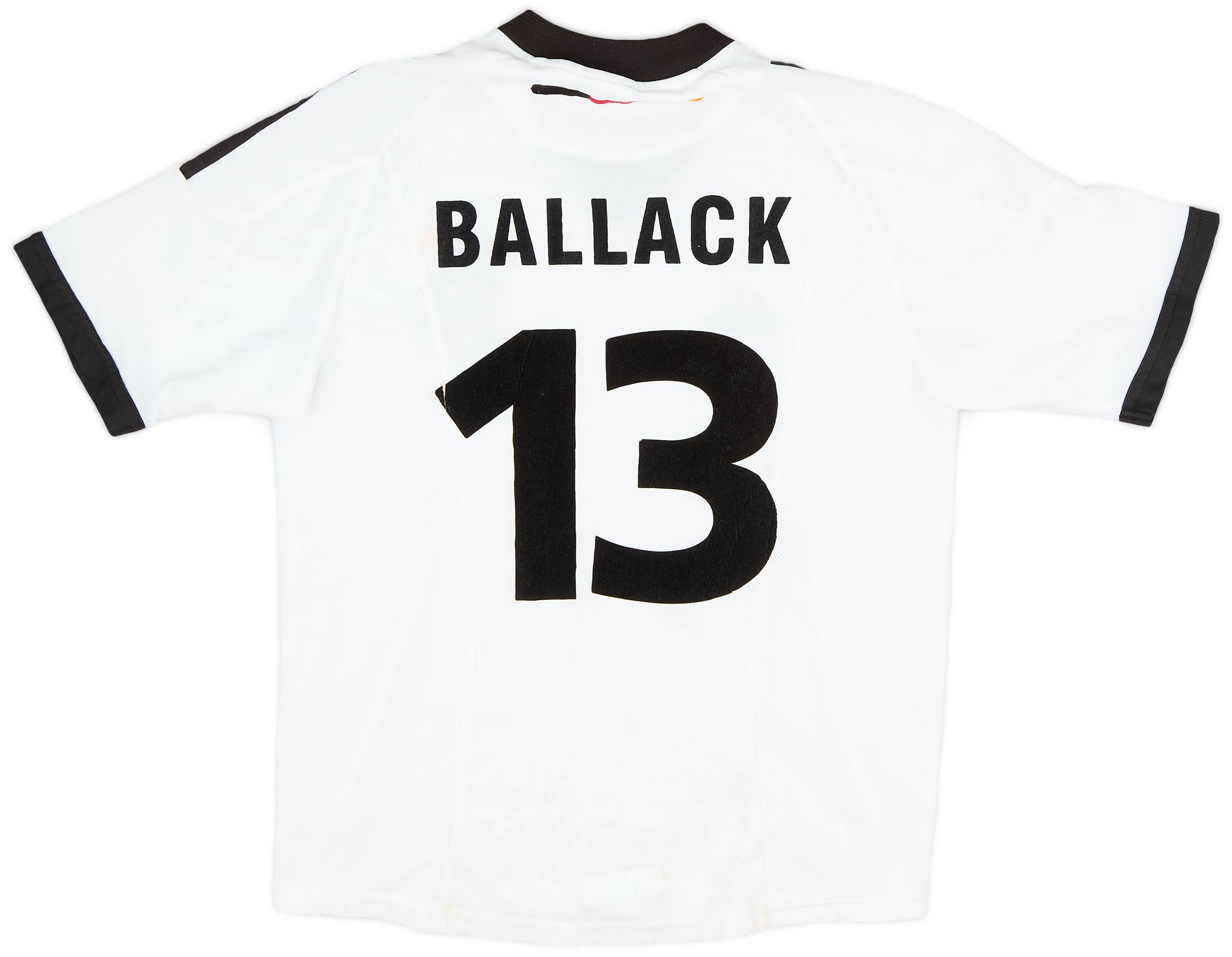 2002-04 Germany Home Shirt Ballack #13 - 6/10 - (Y)