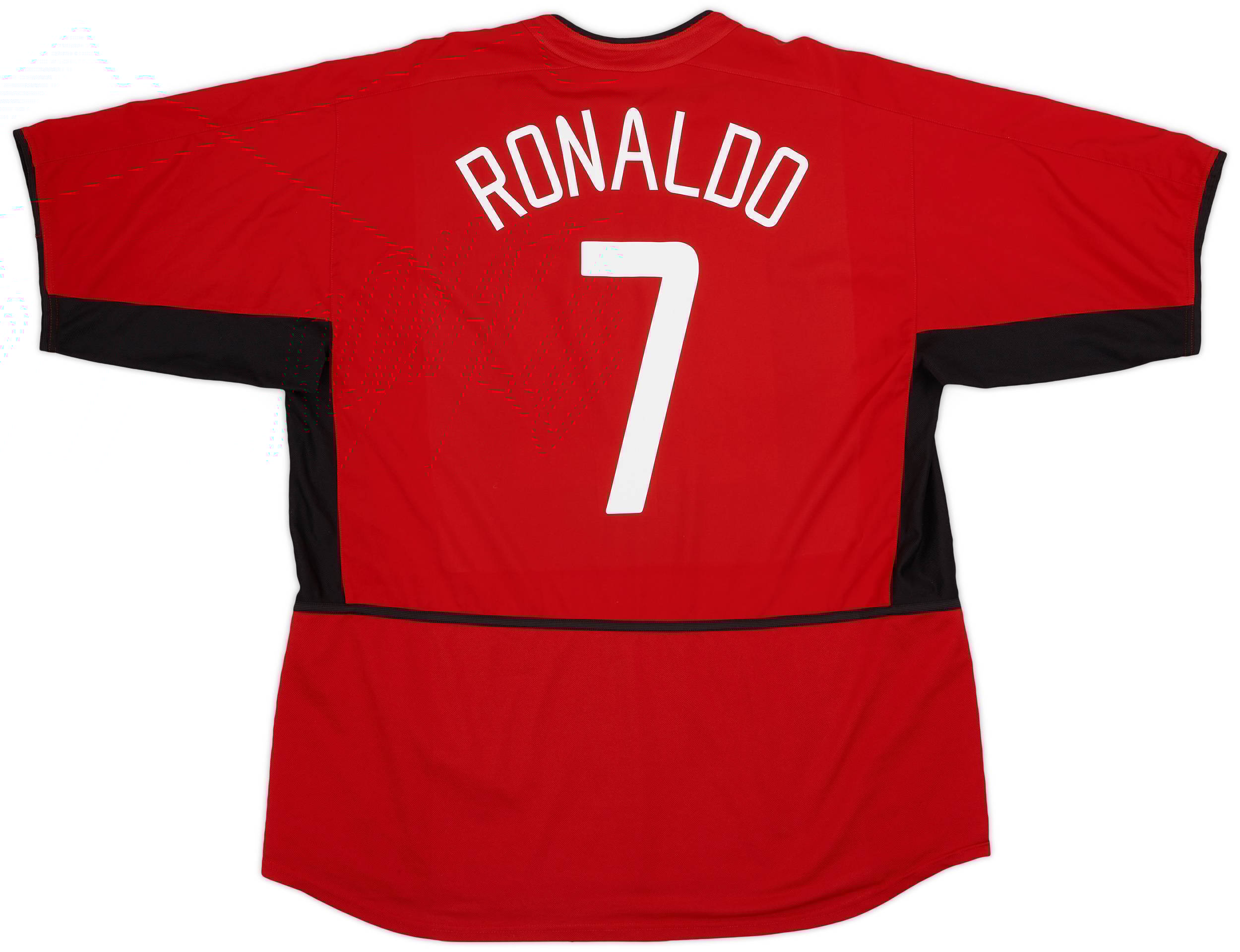 2002-04 Manchester United Home Shirt Ronaldo #7 - 5/10 - (XXL)