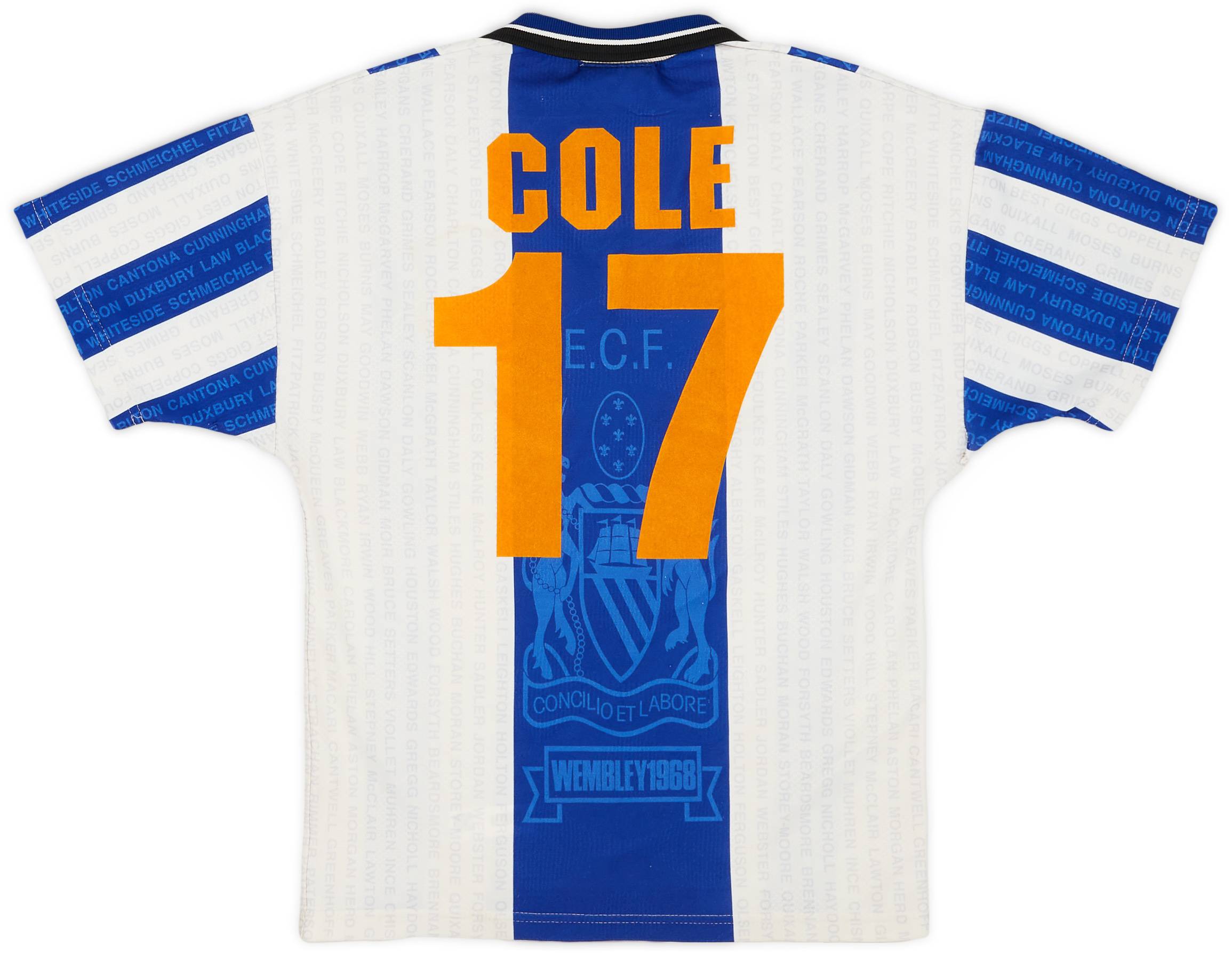 【おすすめ】 1994-96 (L.Boys) - 5/10 - #17 Cole Shirt Third United Manchester トップス