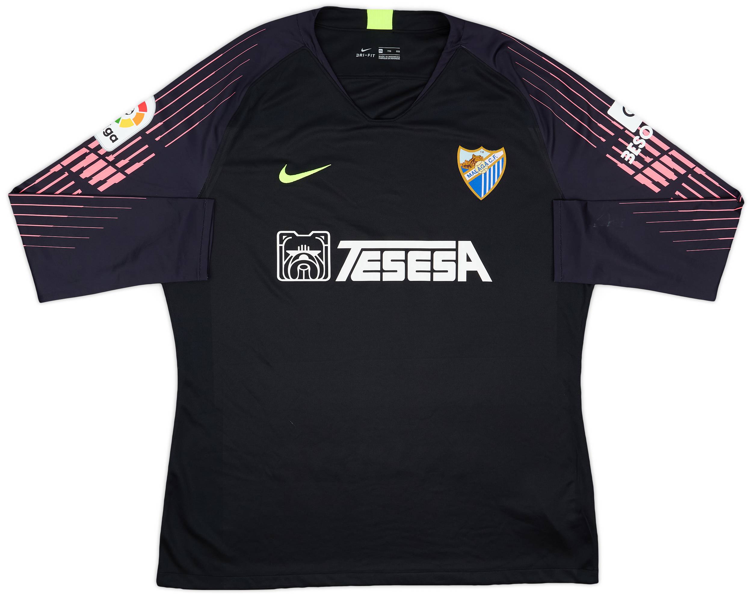 新品　NEW マラガ　MALAGA XLsize football 2018-19 Malaga GK Shirt - 8/10 - (XXL)